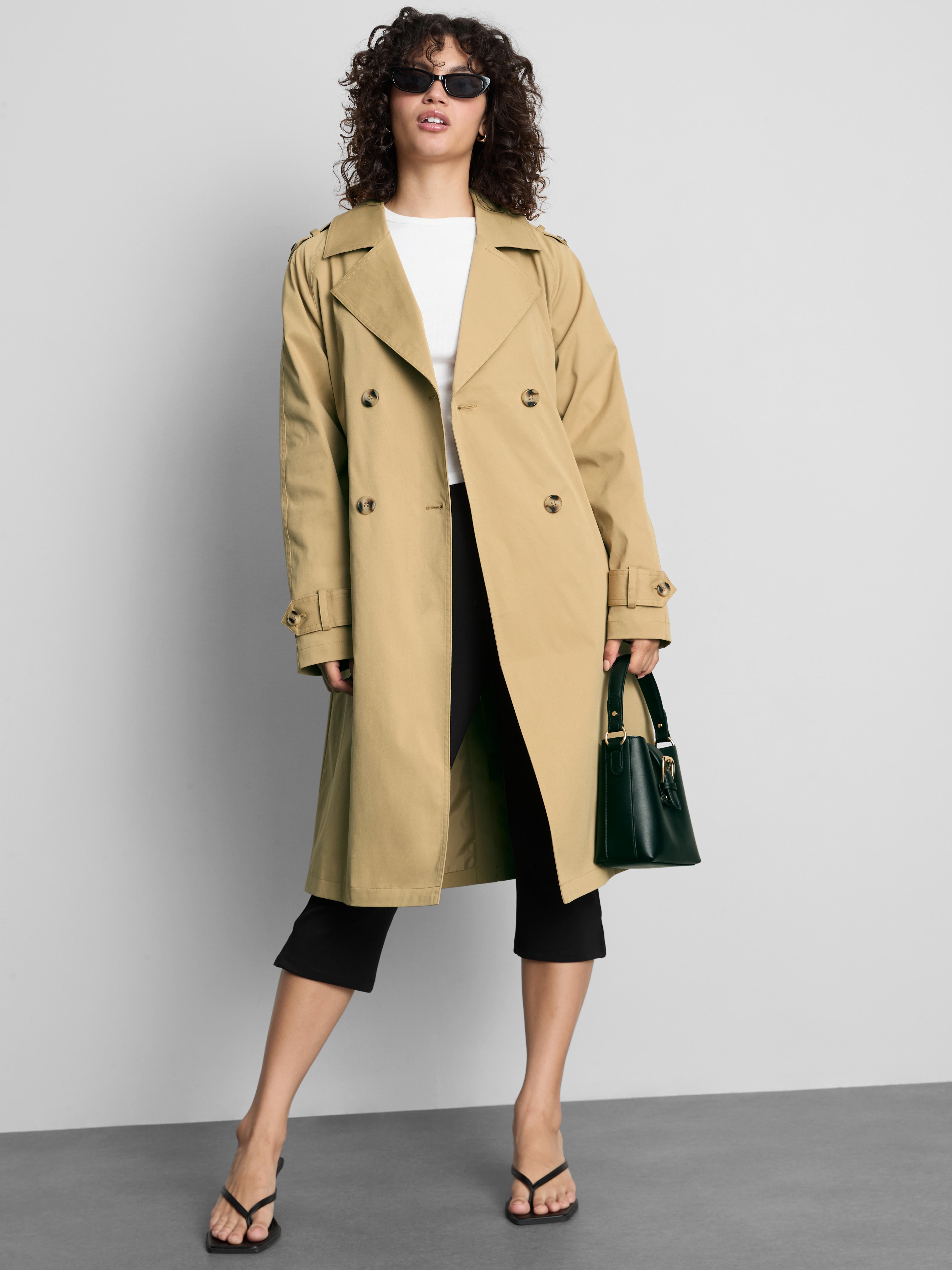 Essential Trench Coat Taupe