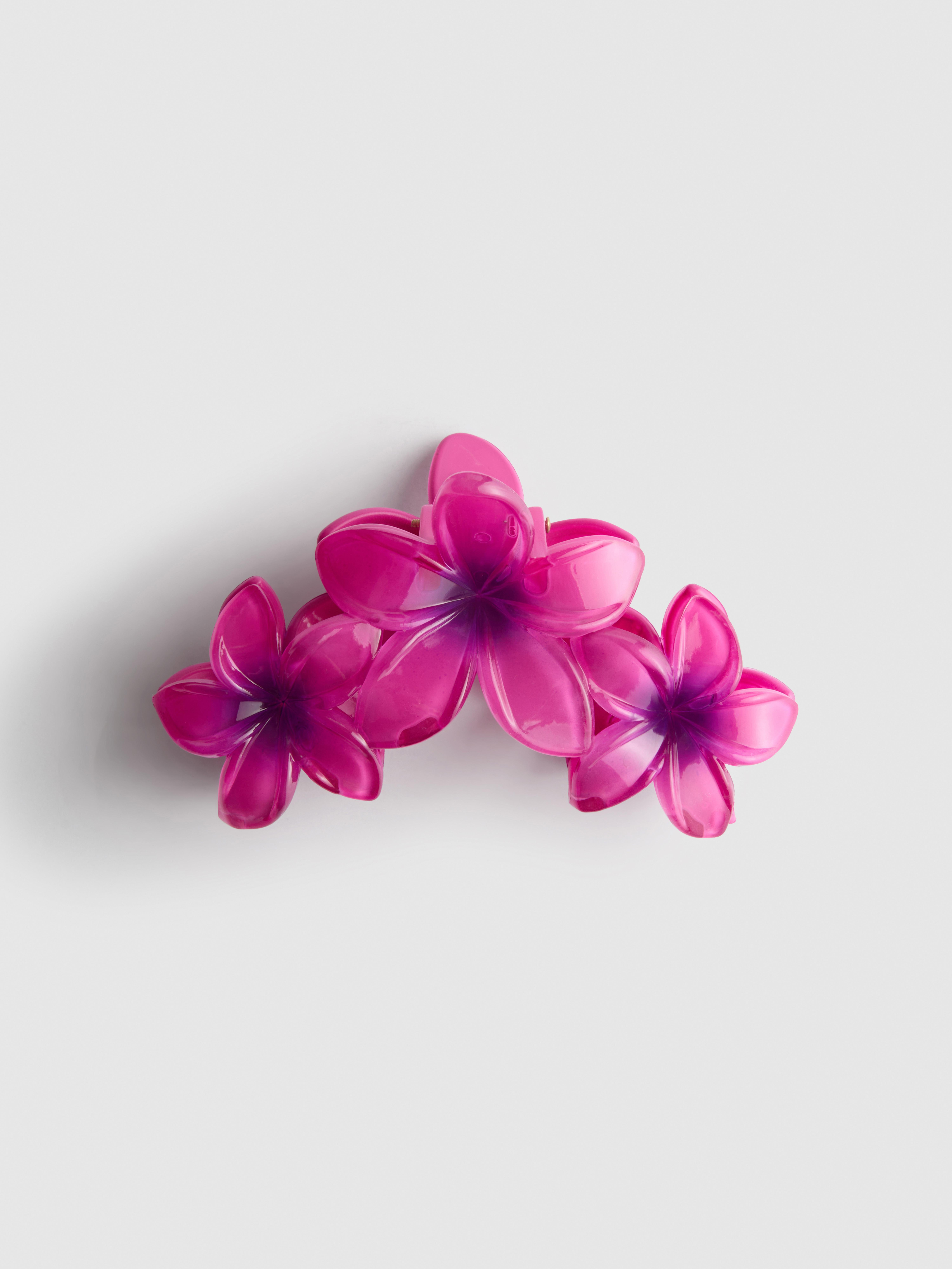 Pince à cheveux orchidée Rose