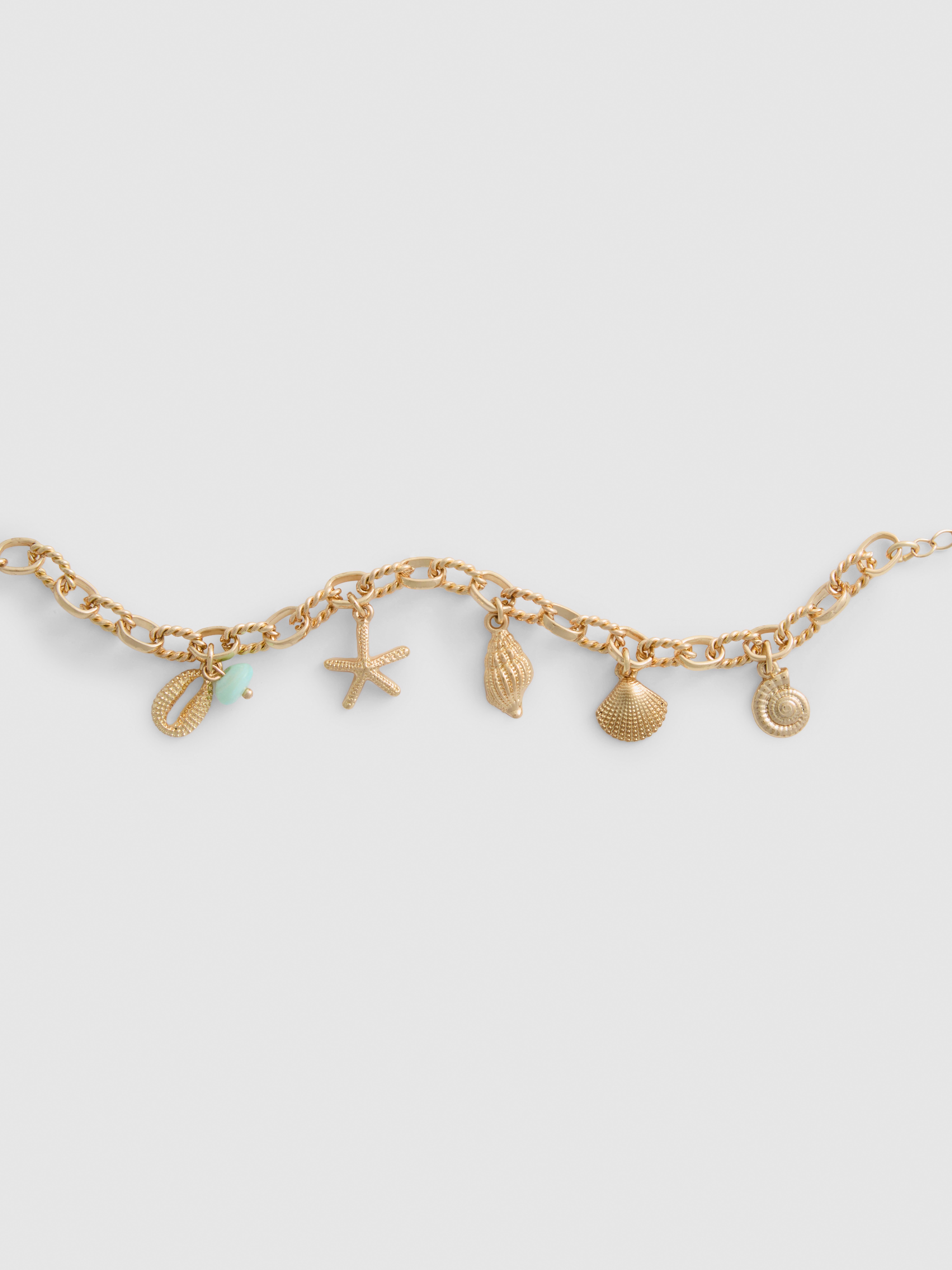 Shell Charm Bracelet