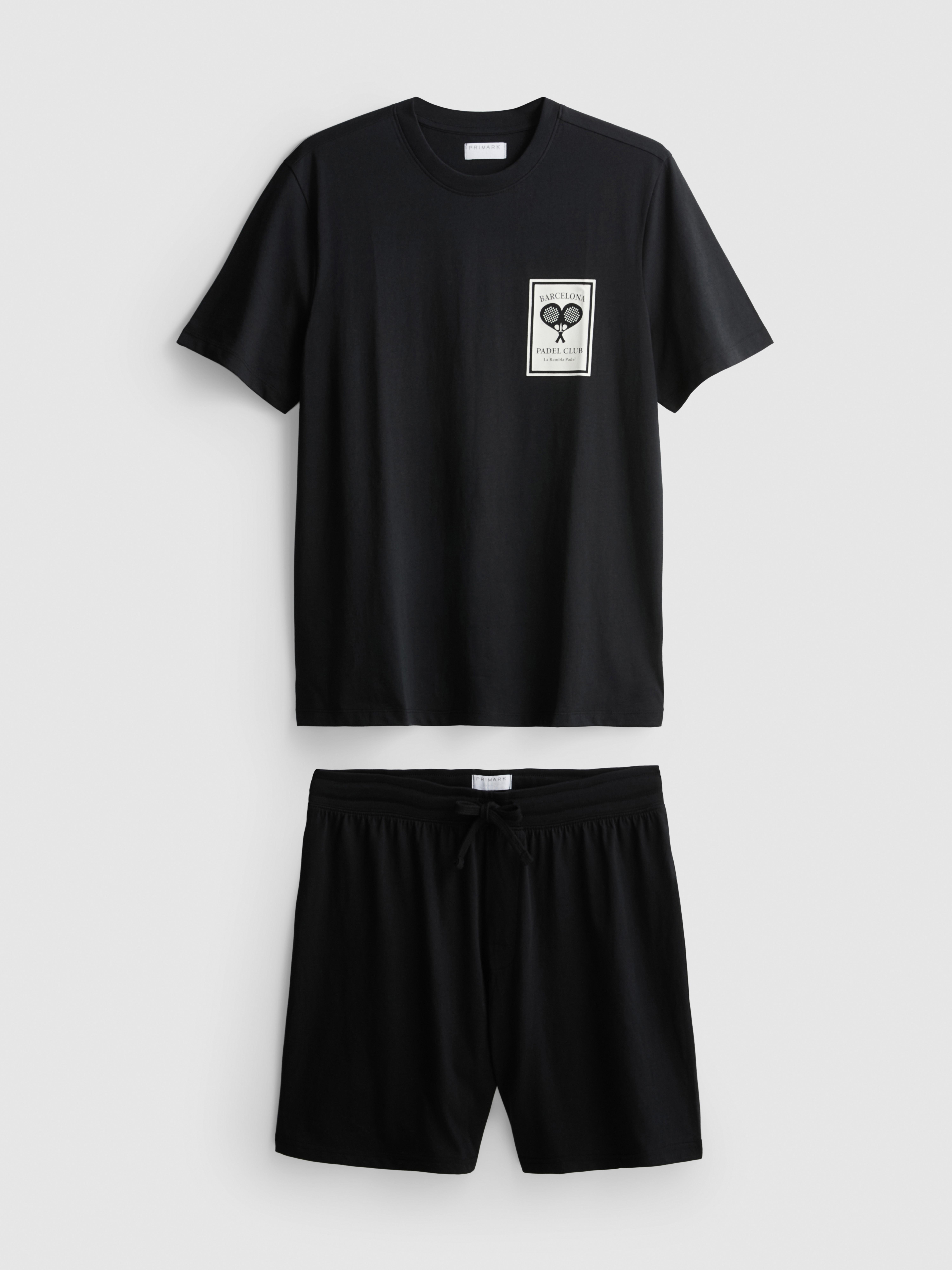 Graphic Short Pyjama Set