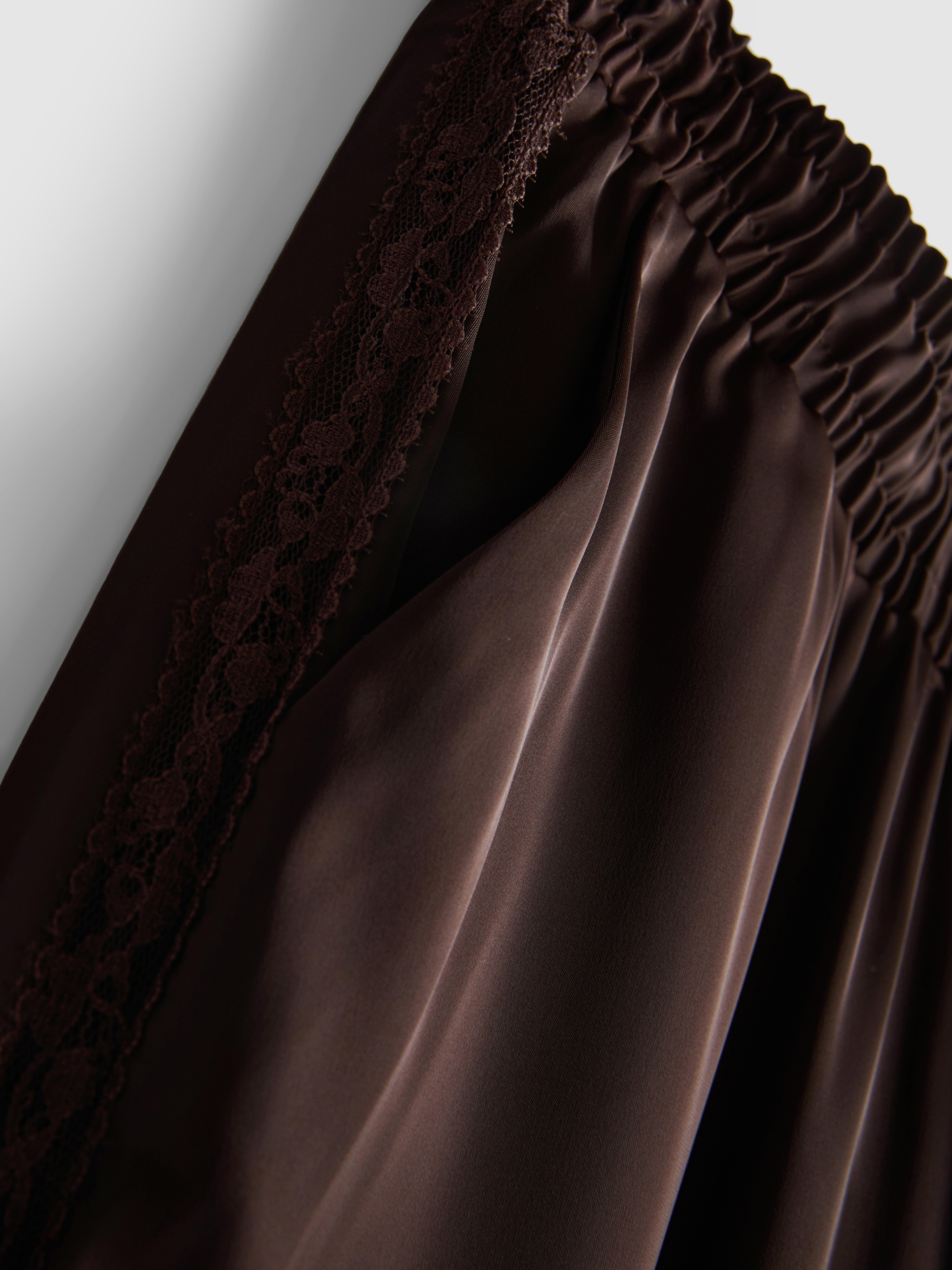 Satin Harem Pants