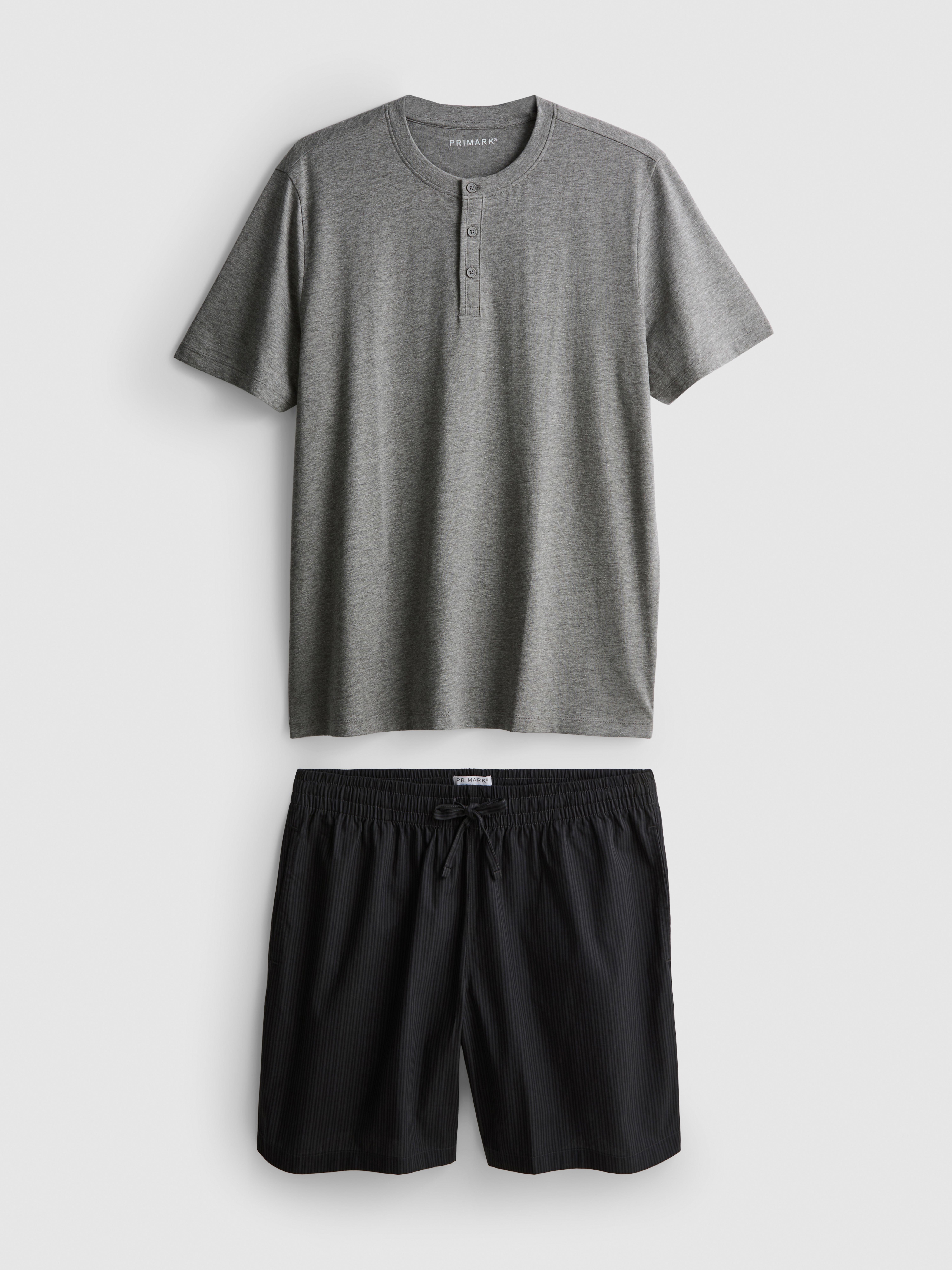 Poplin Short Pajama Set