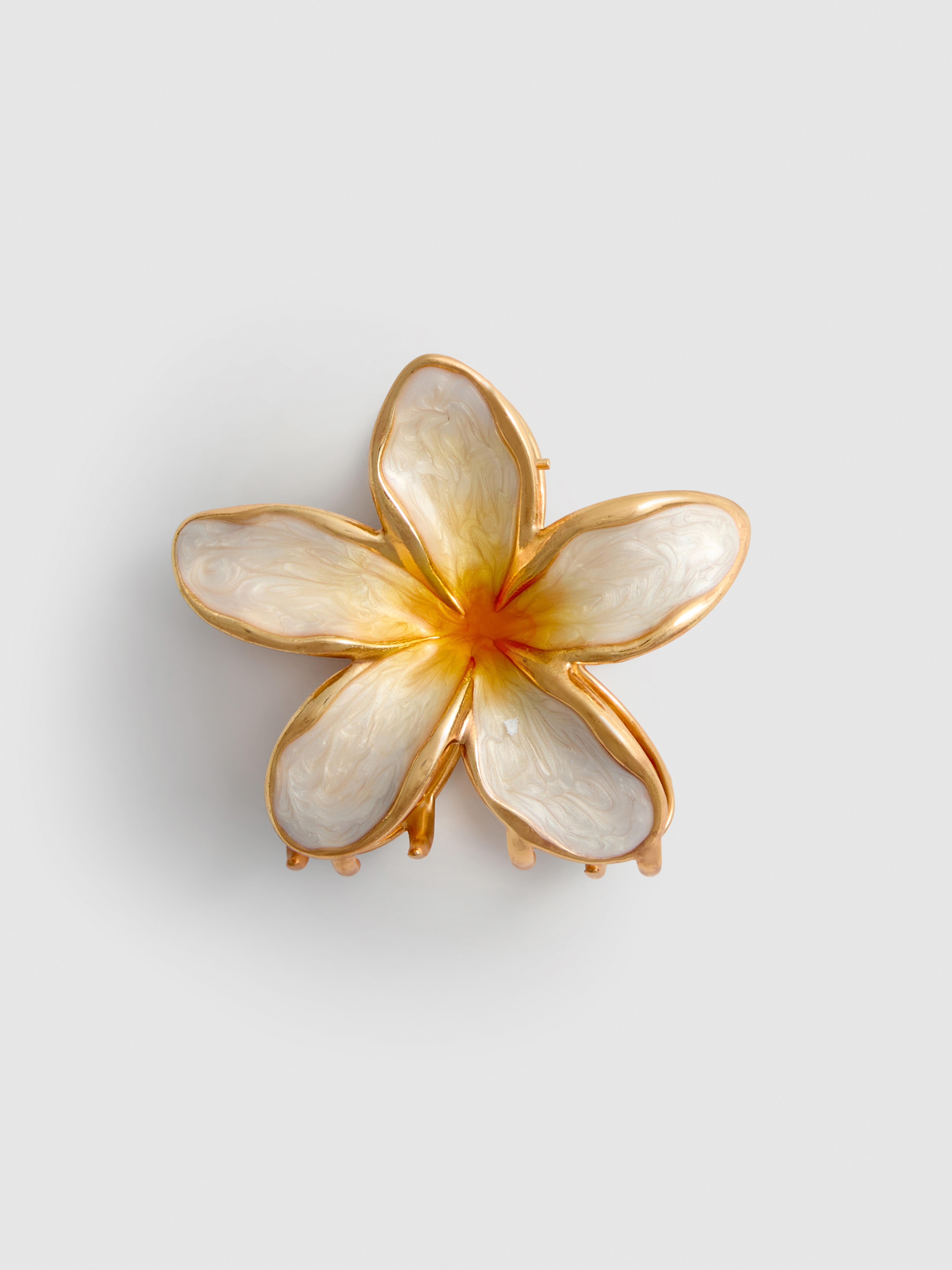 Pince à cheveux orchidée