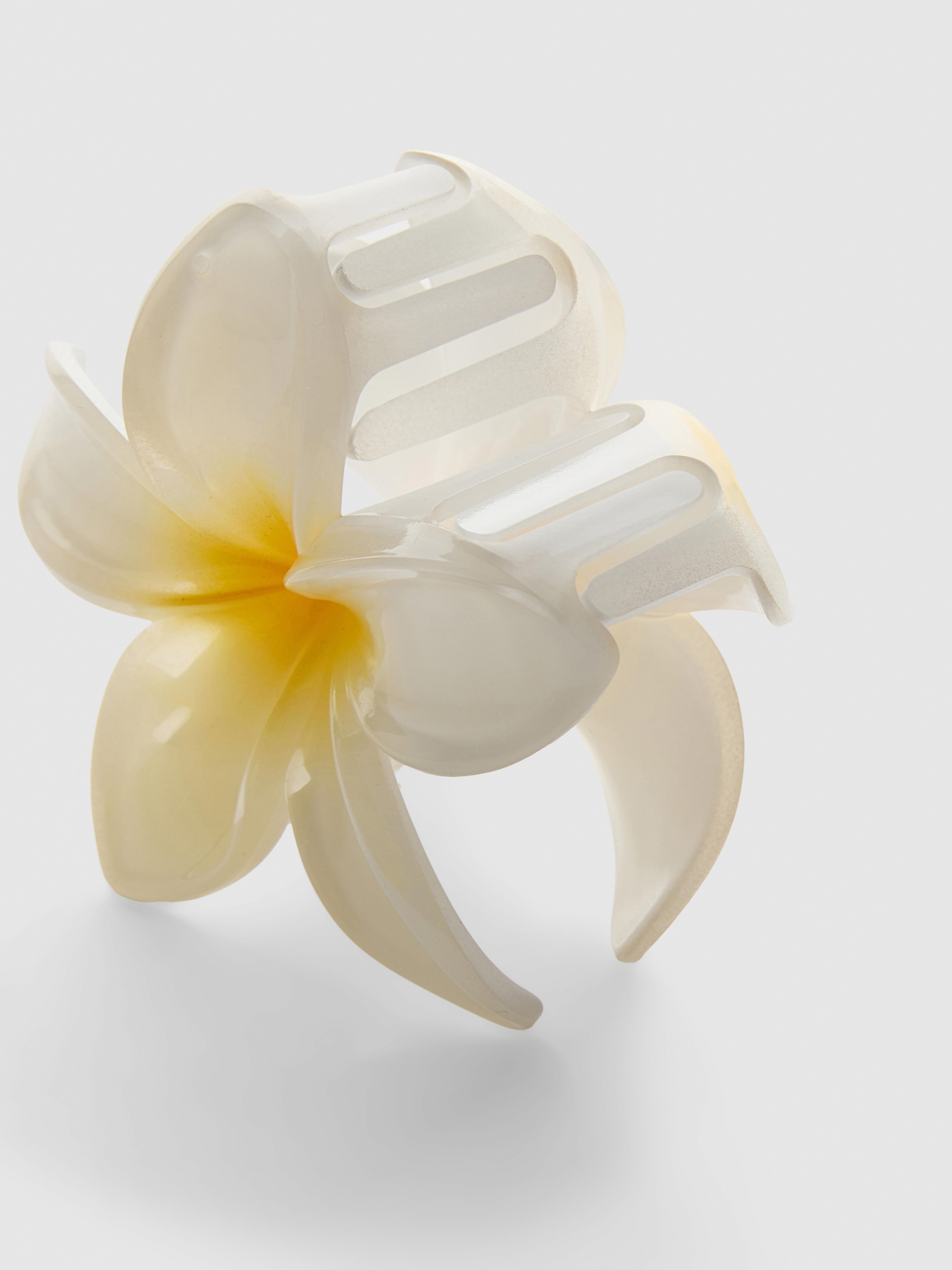 Orchid Flower Claw Clip