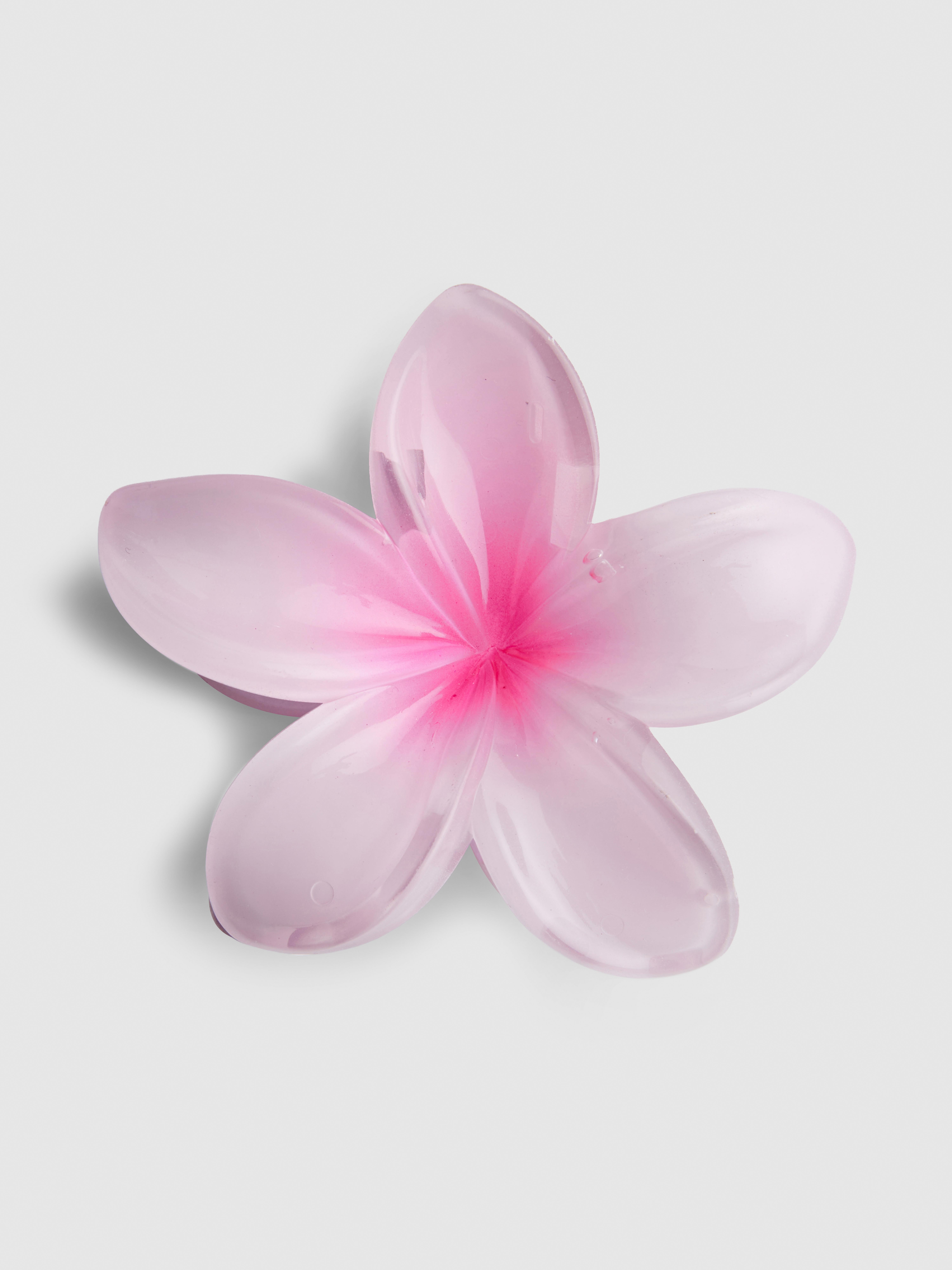 Orchid Flower Claw Clip