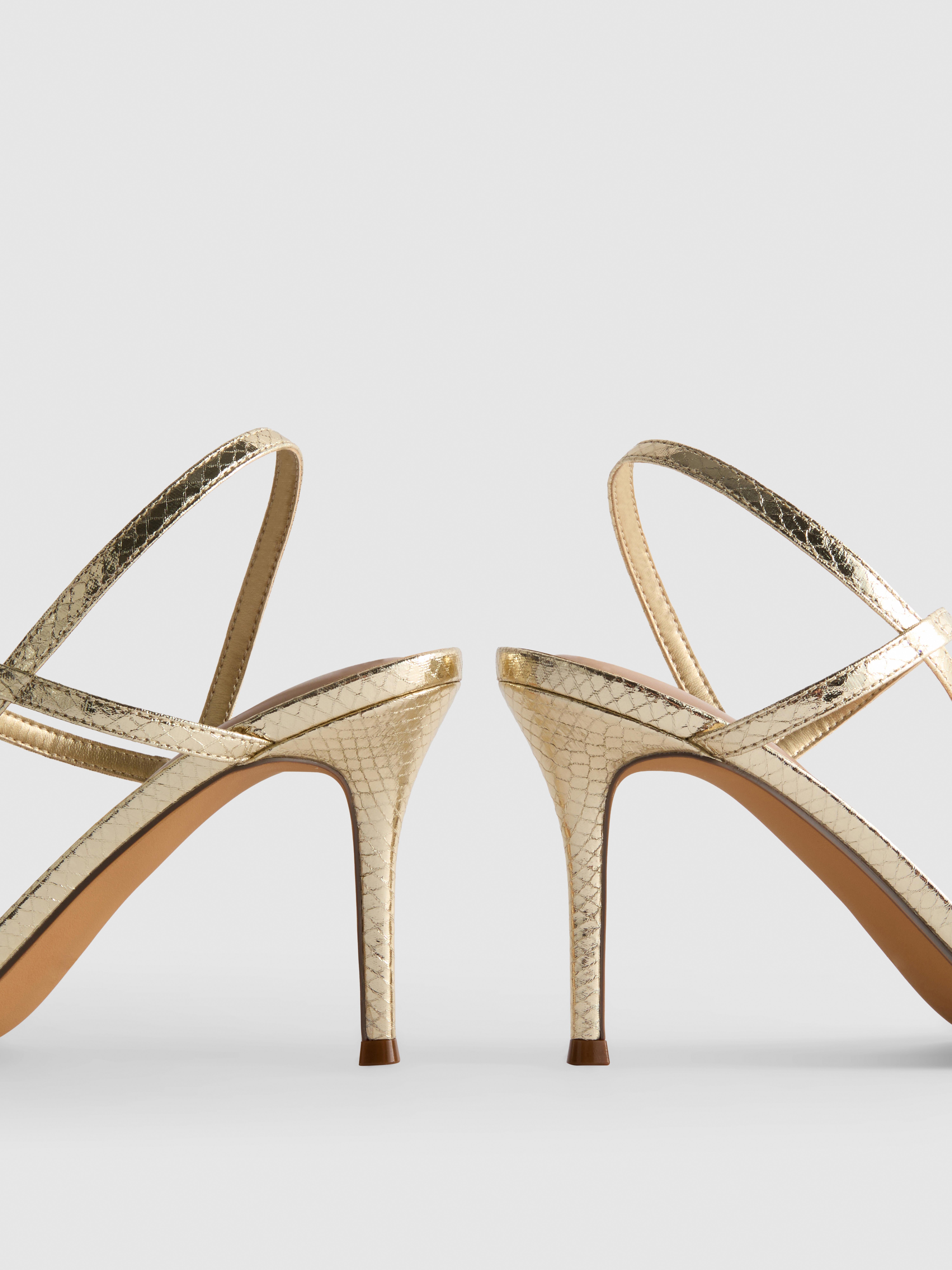 Barely There Heeled Sandals
