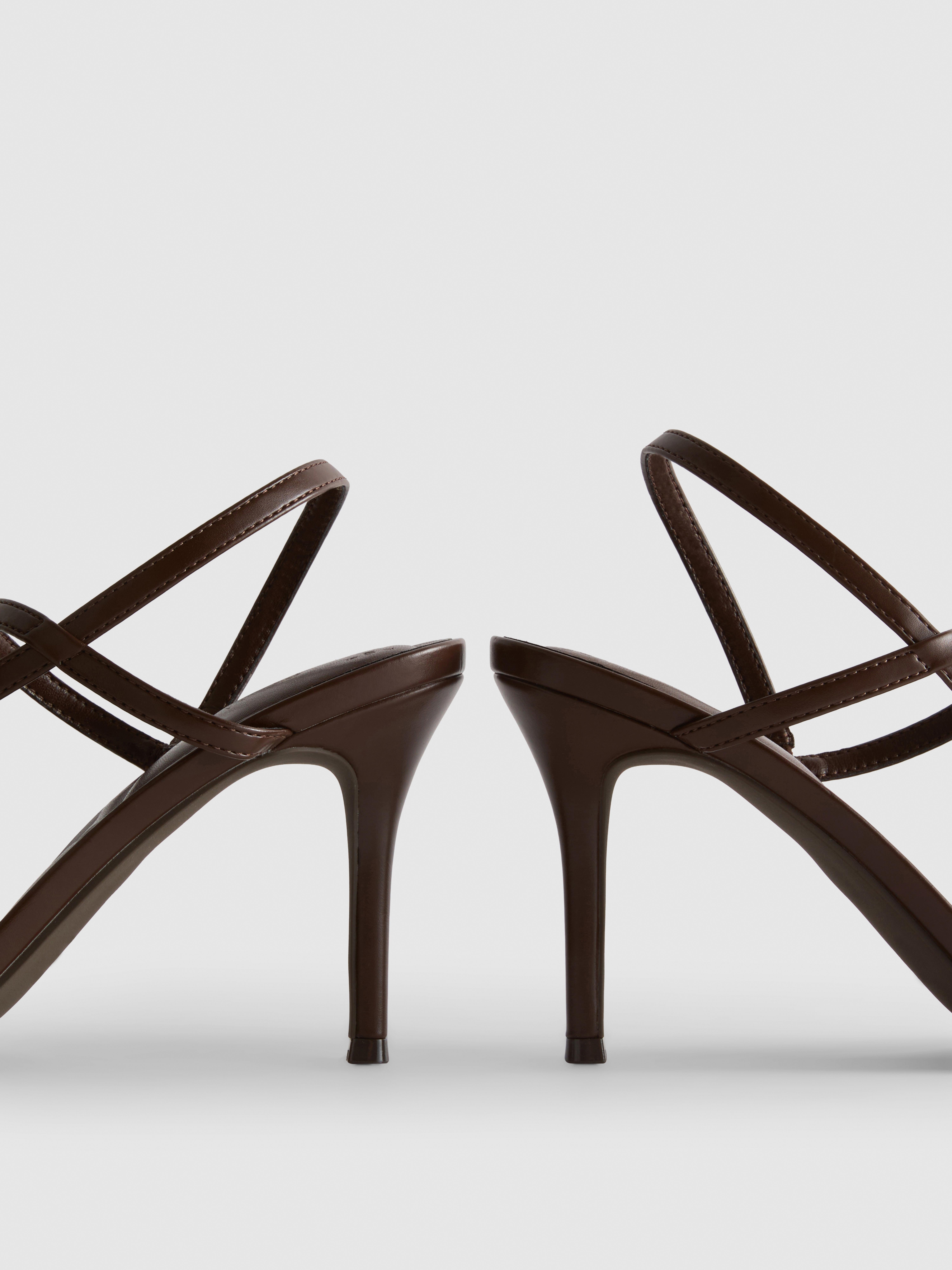 Barely There Heeled Sandals