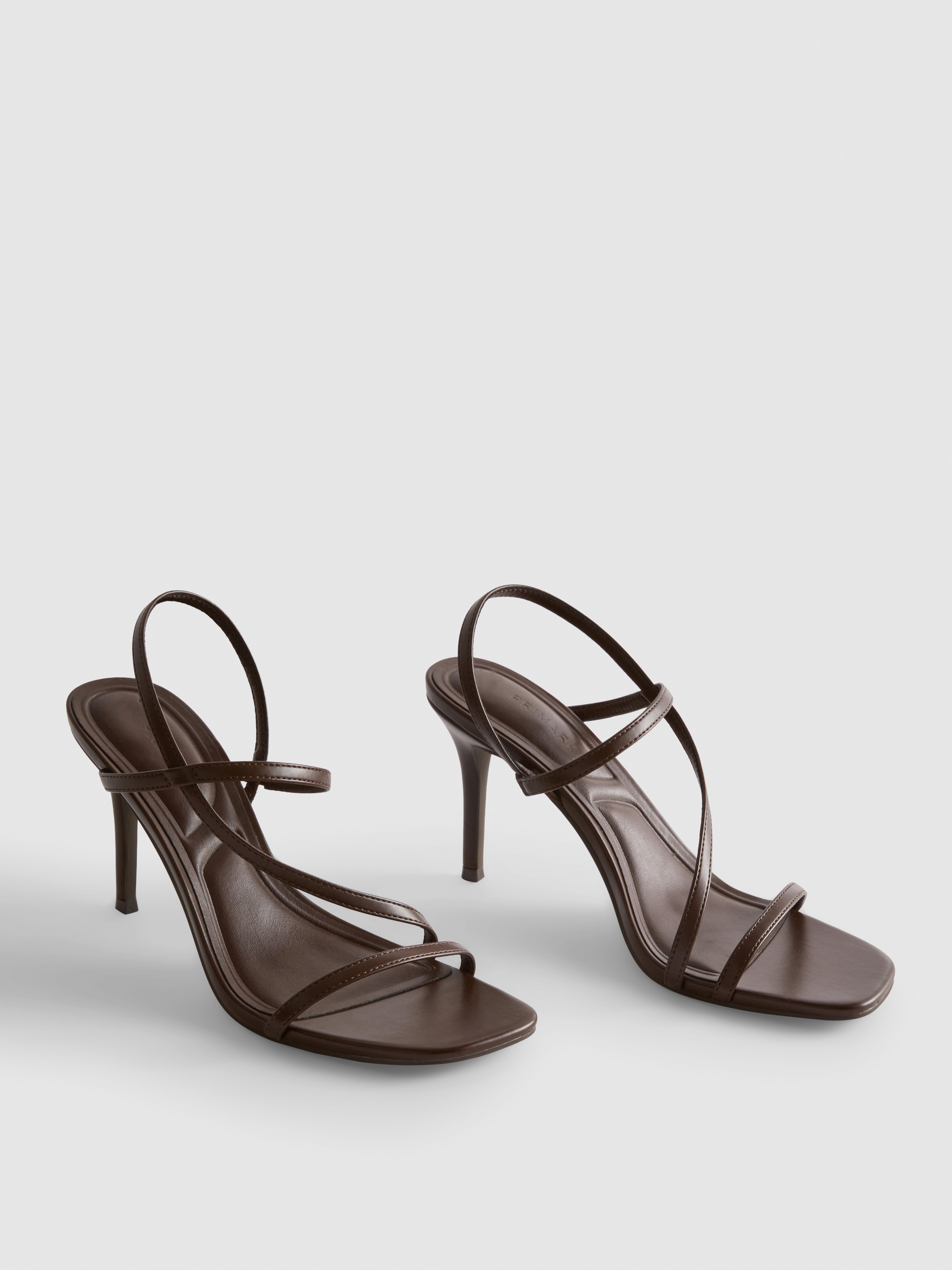 Barely There Heeled Sandals