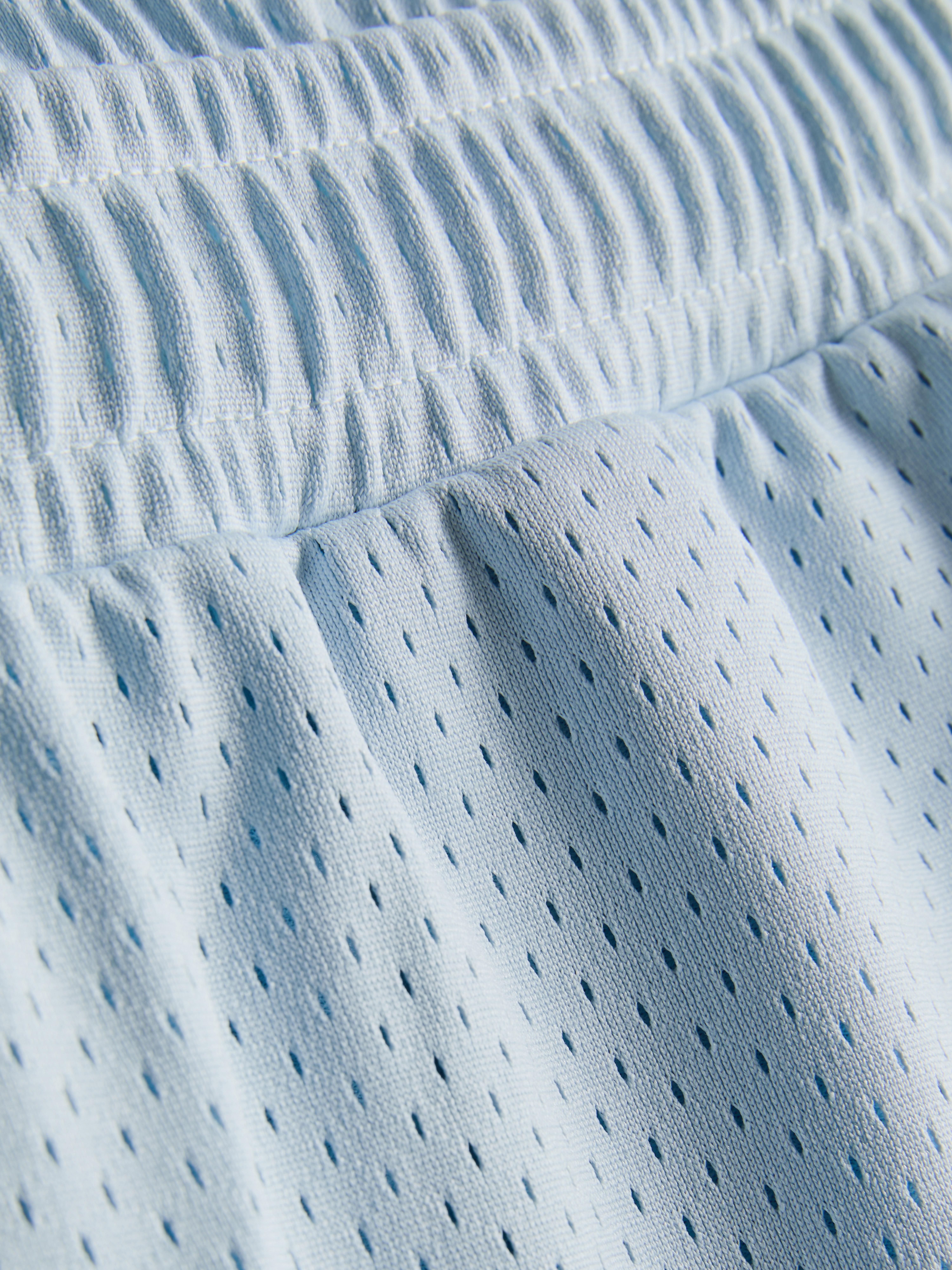 Sport-Shorts mit Netzeinsatz