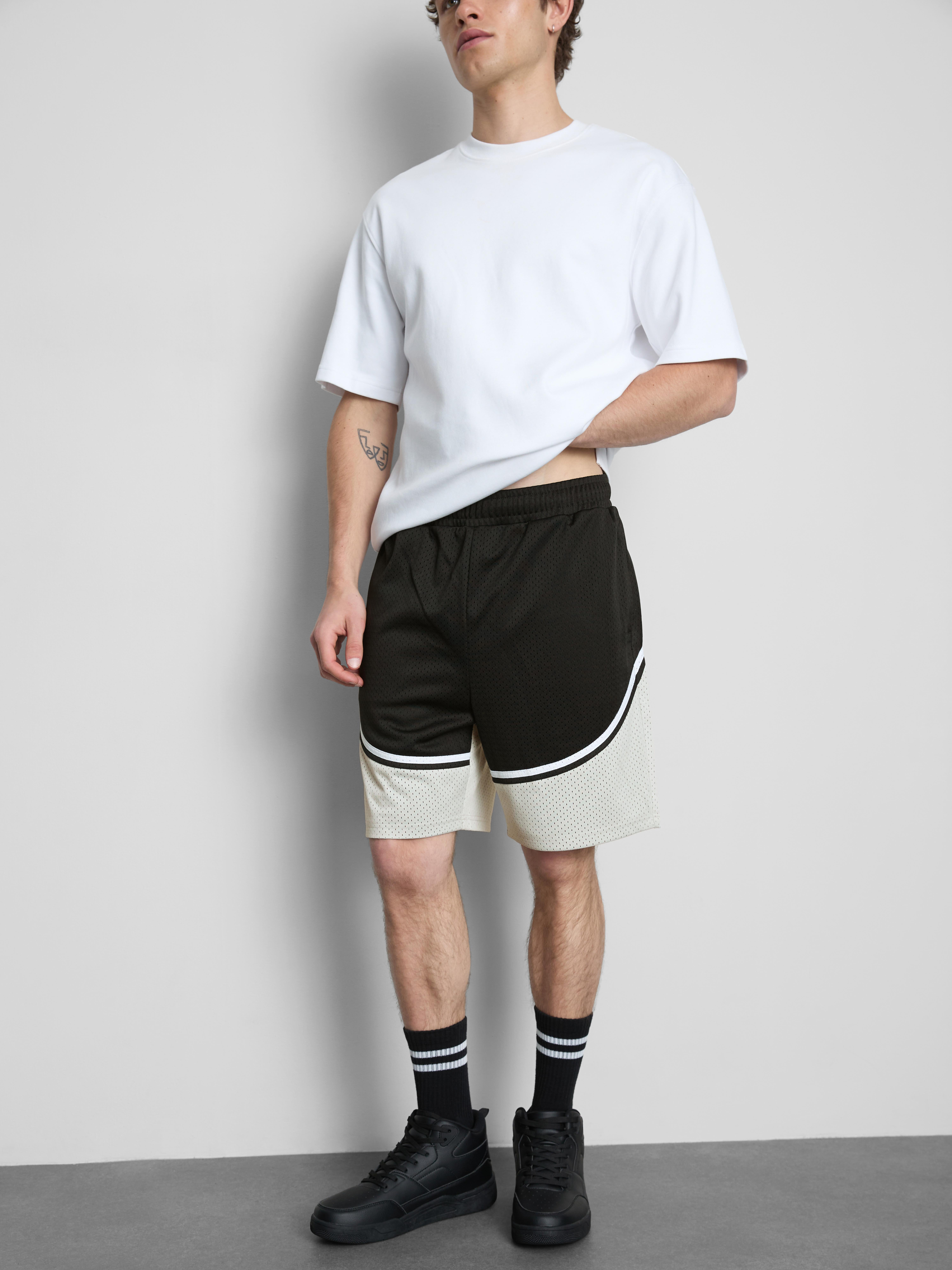 Pantalones cortos de malla para el gimnasio