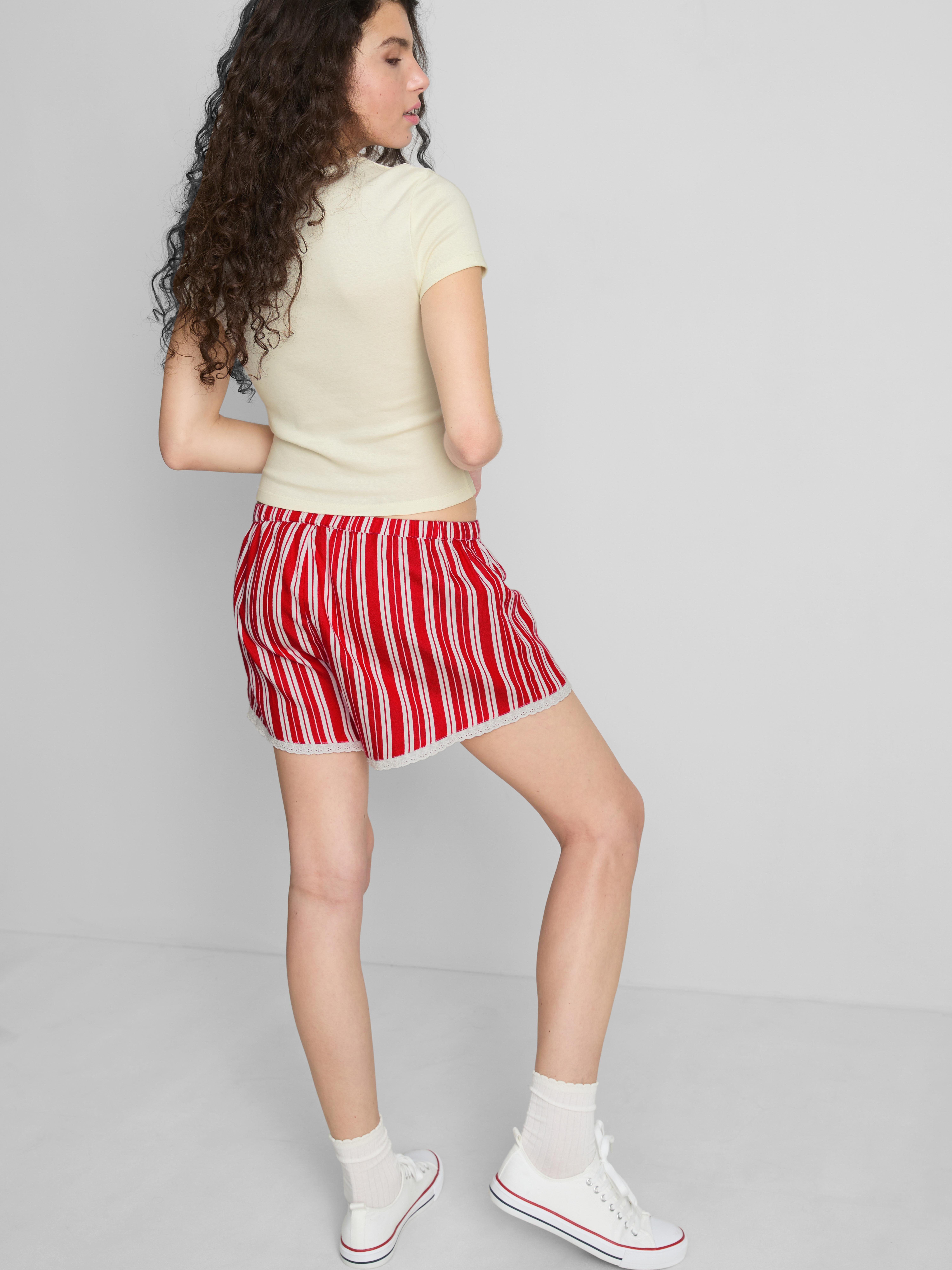 The Primark Scene | Lace Stripe Boxer Shorts