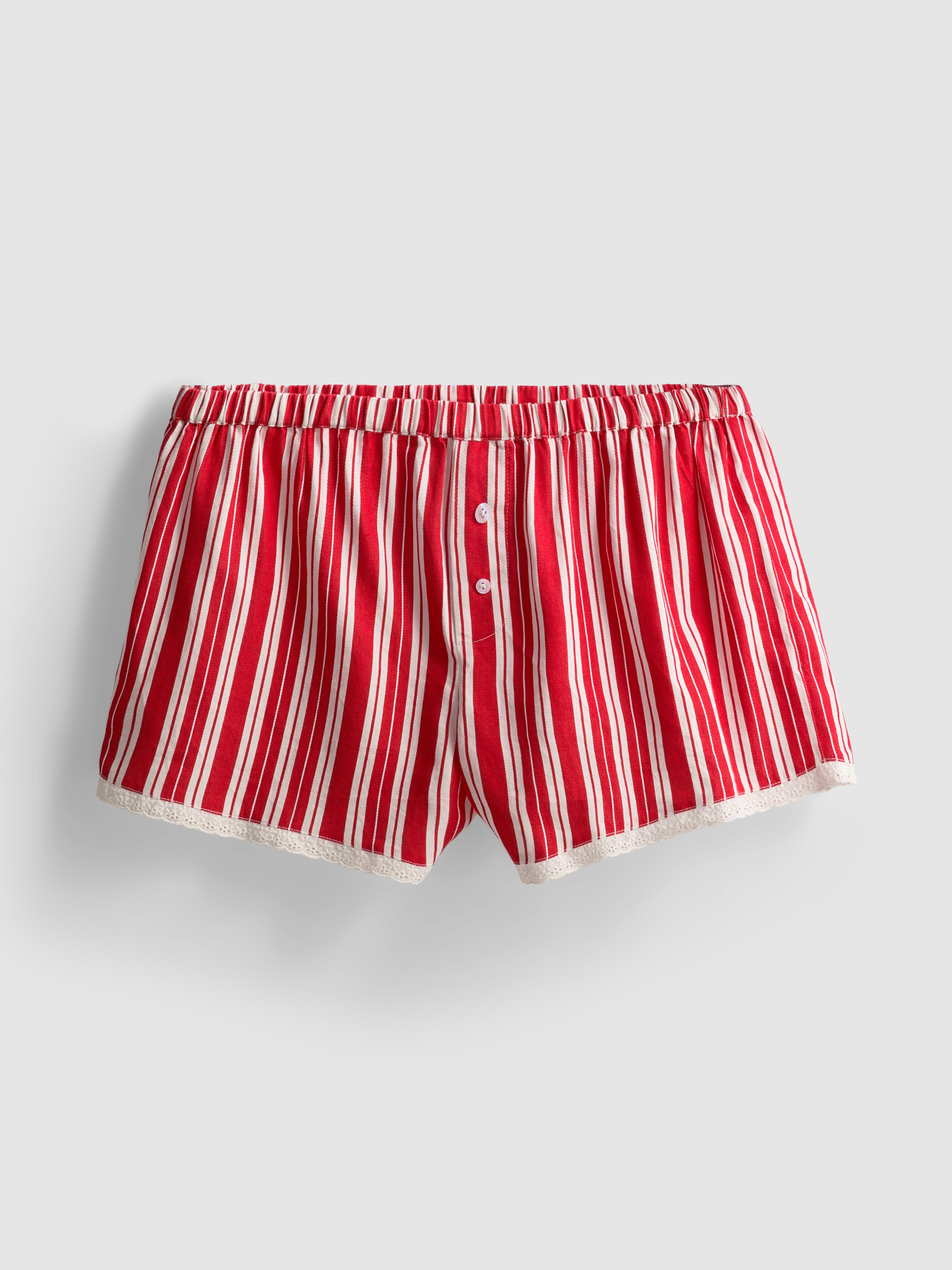 The Primark Scene | Lace Stripe Boxer Shorts