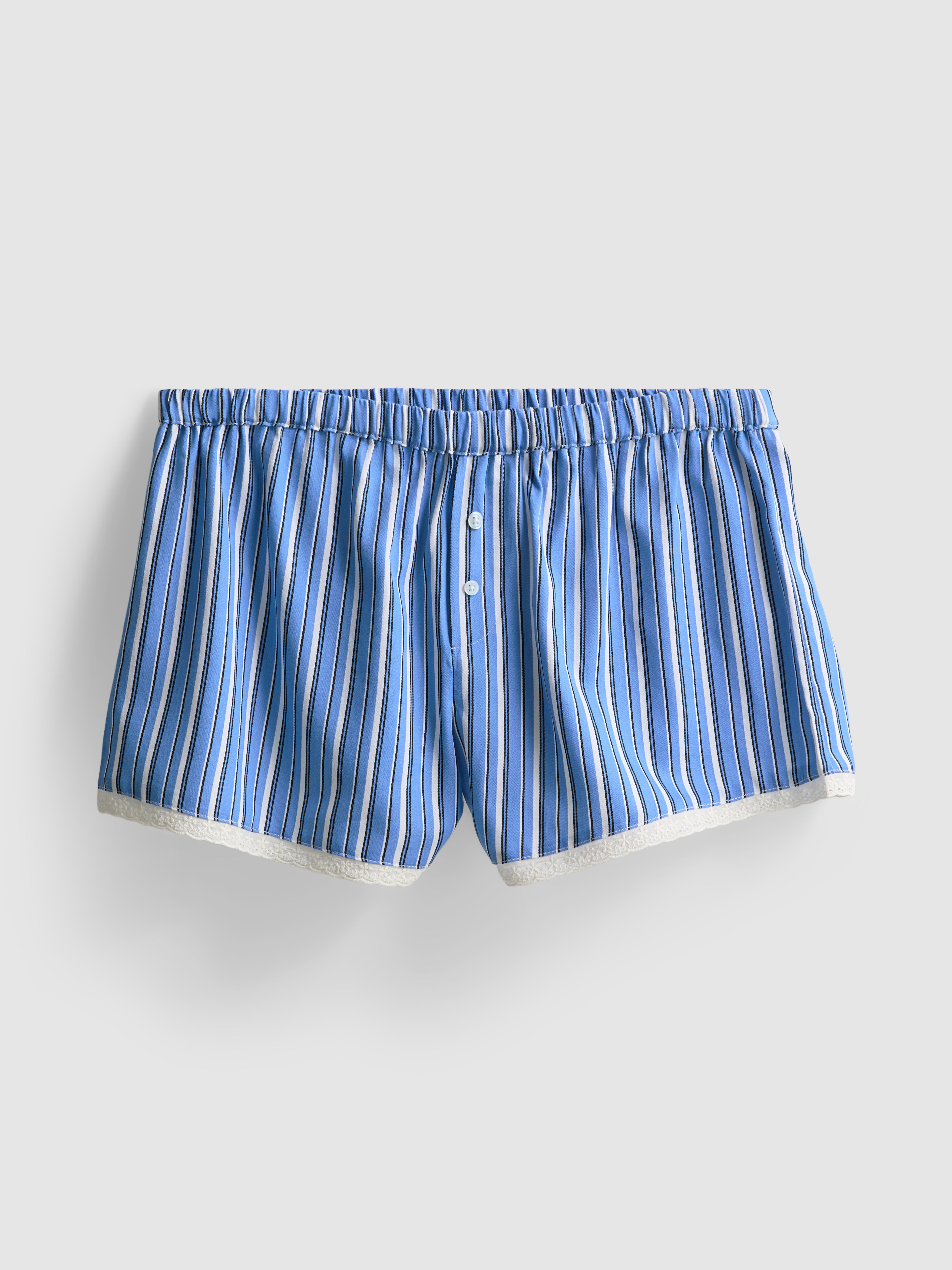 The Primark Scene | Lace Stripe Boxer Shorts