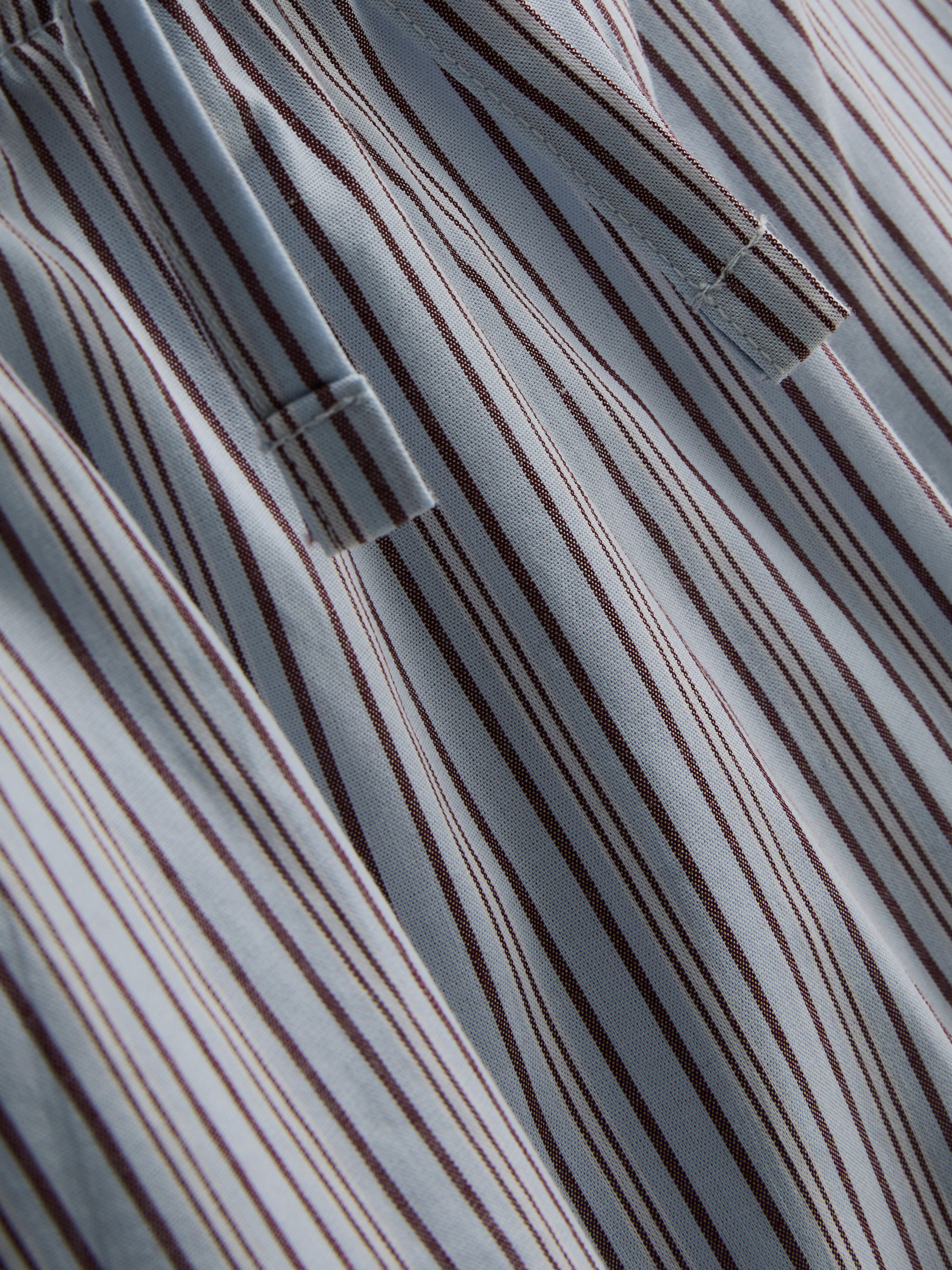 Pyjama short rayé