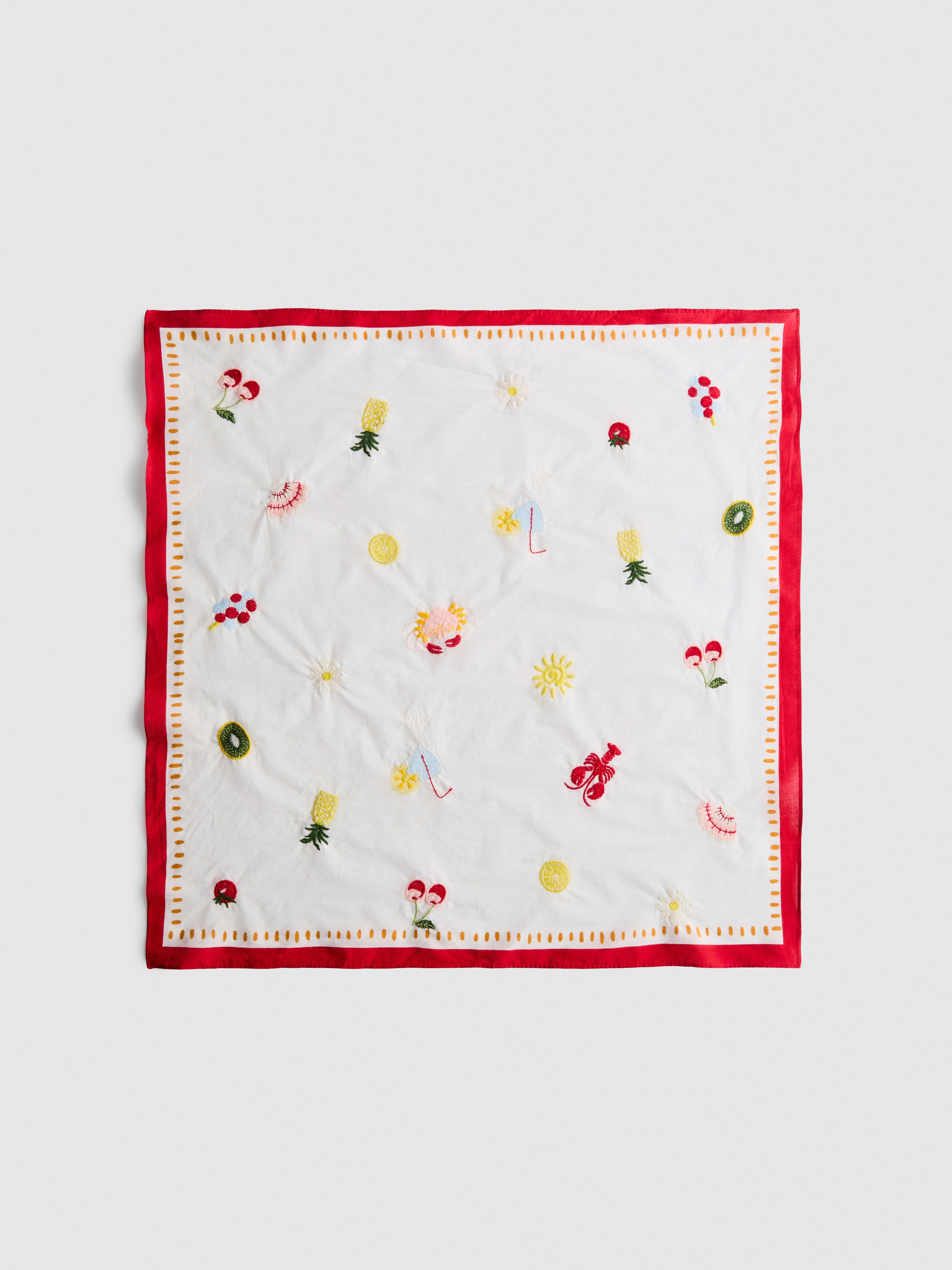 The Primark Scene | Besticktes Tuch, 55 x 55 cm