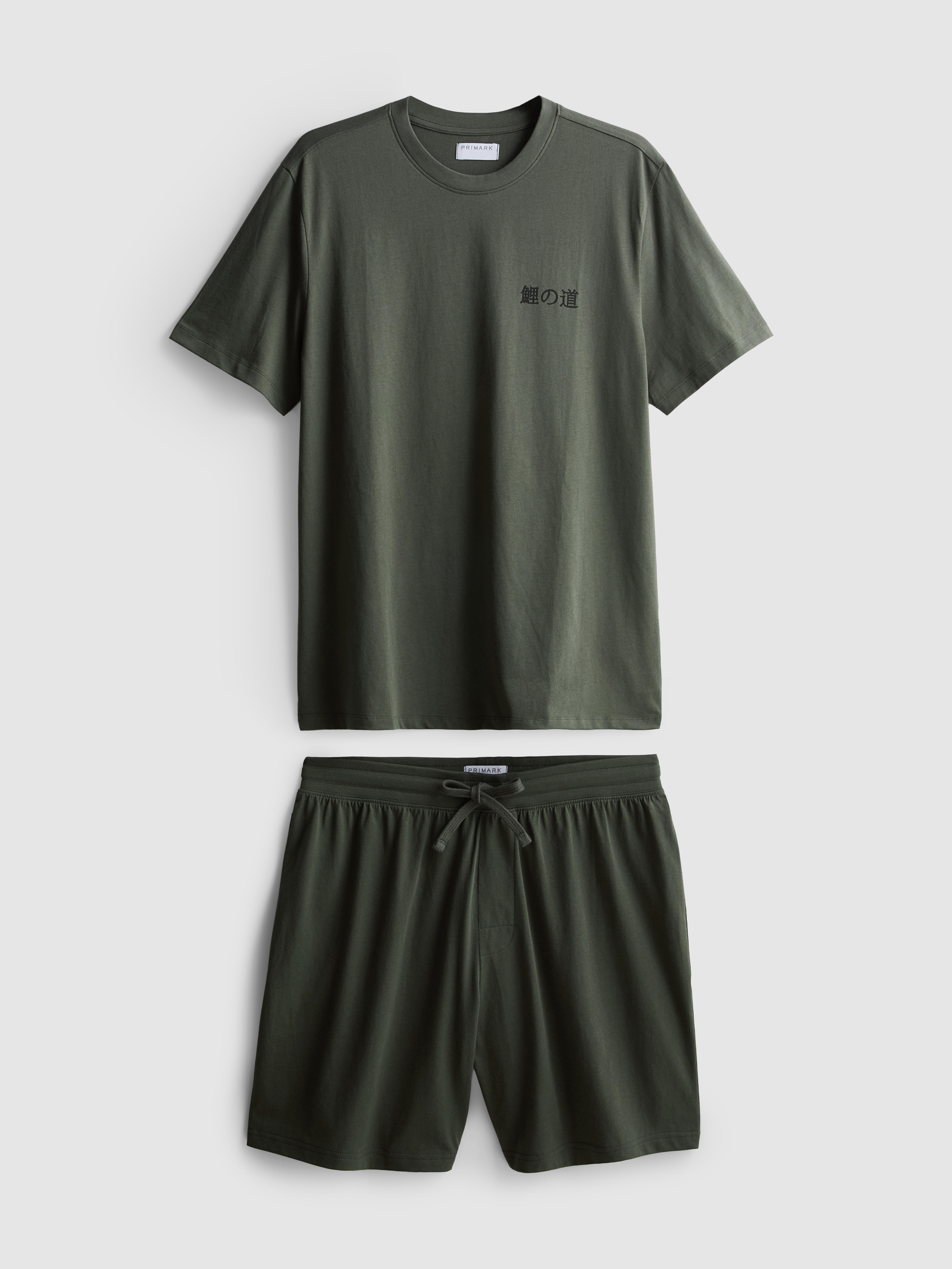 Graphic Short Pyjama Set