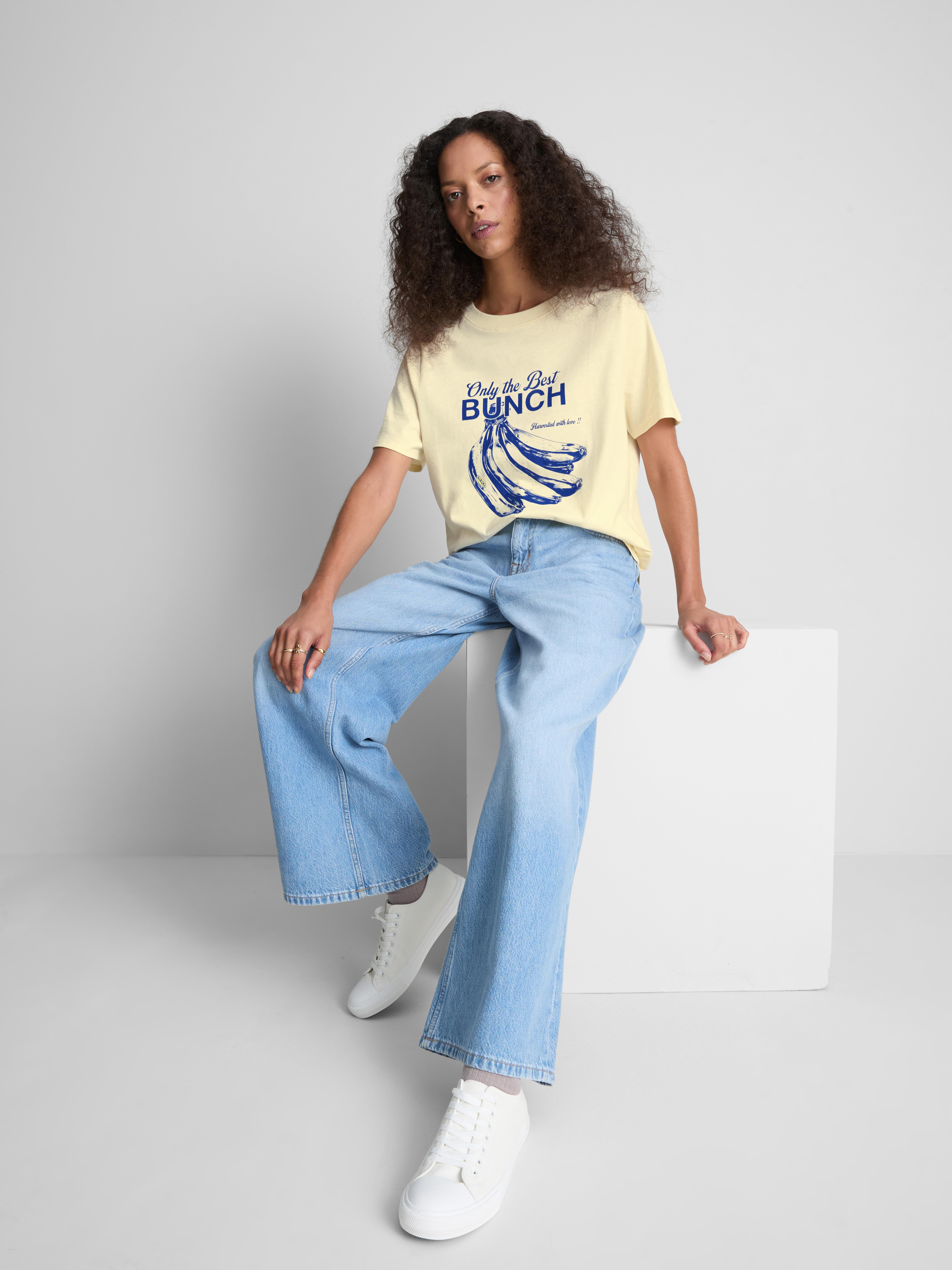 Pure Cotton Short-Sleeve Graphic Tee