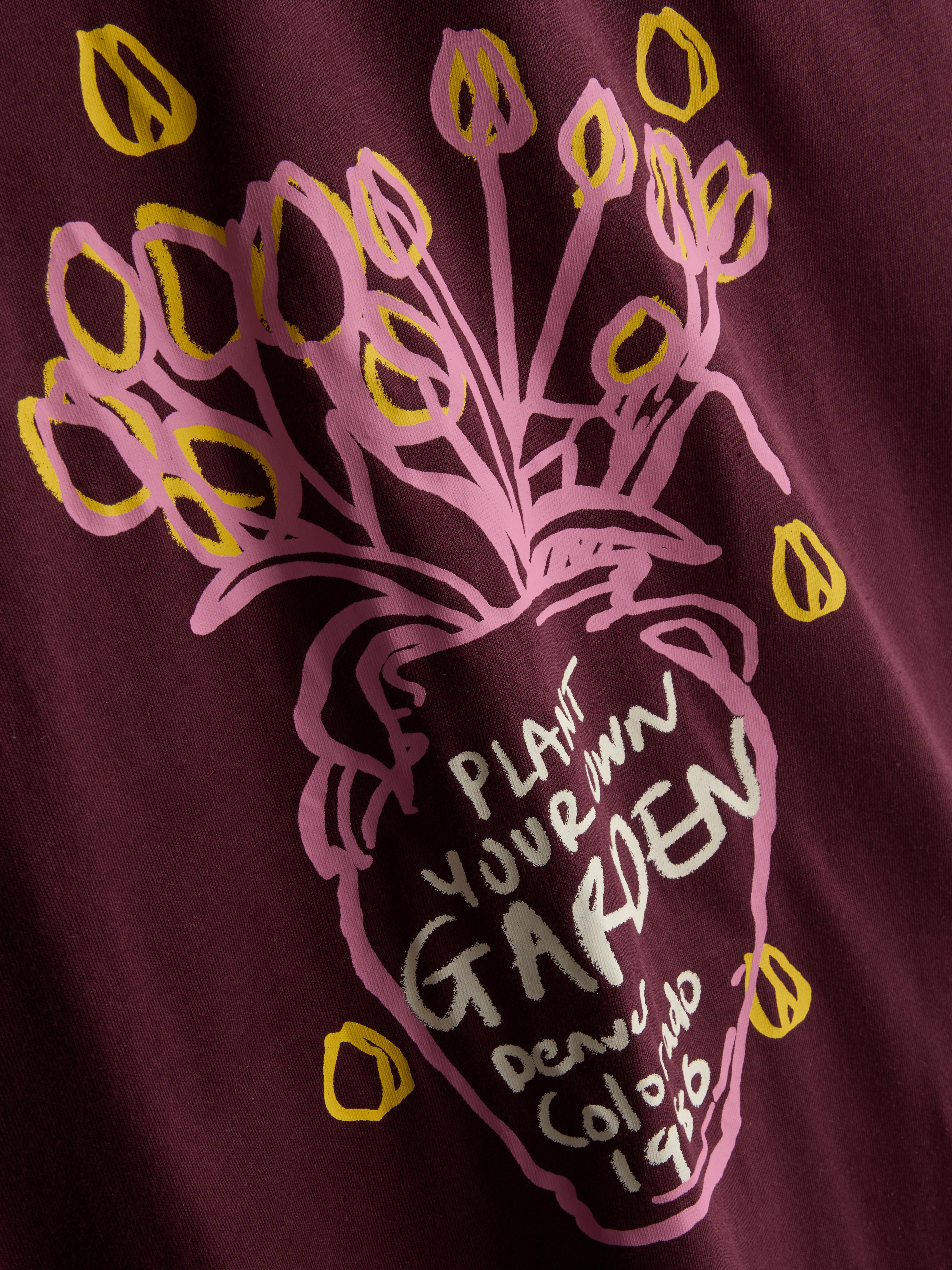 Pure Cotton Short-Sleeve Graphic Tee