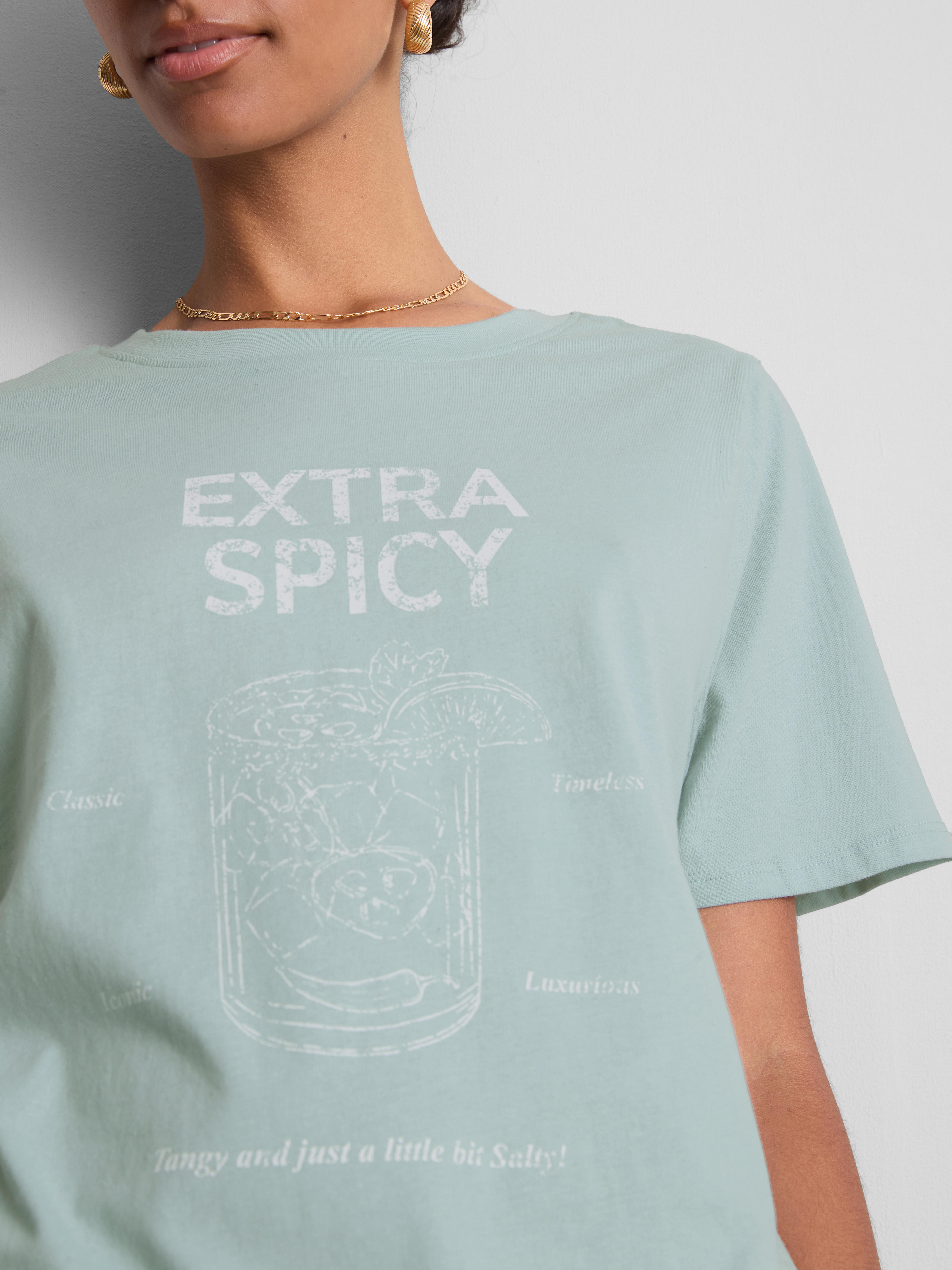 Pure Cotton Short-Sleeve Graphic Tee