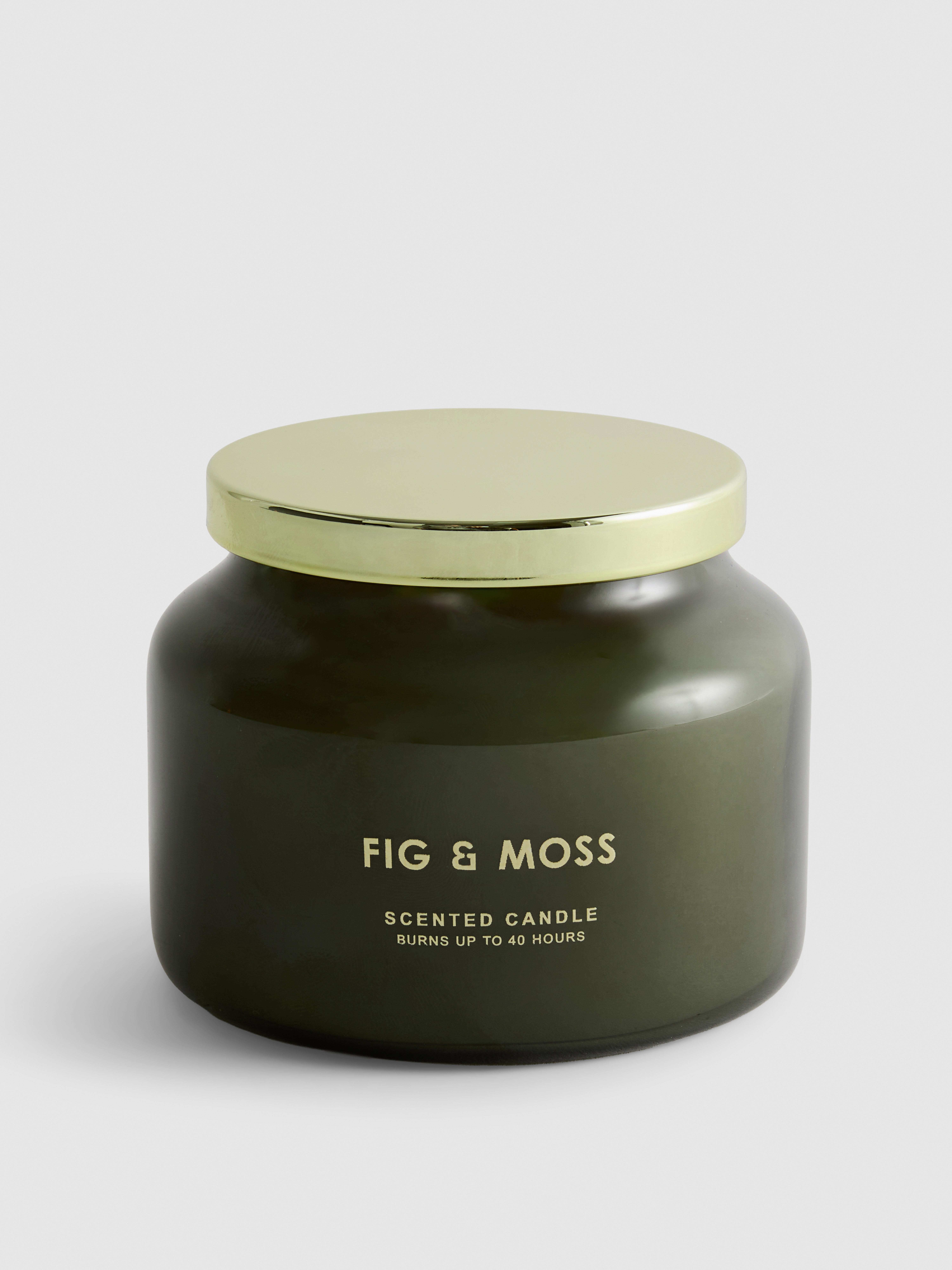 Lidded Scented Candle Green