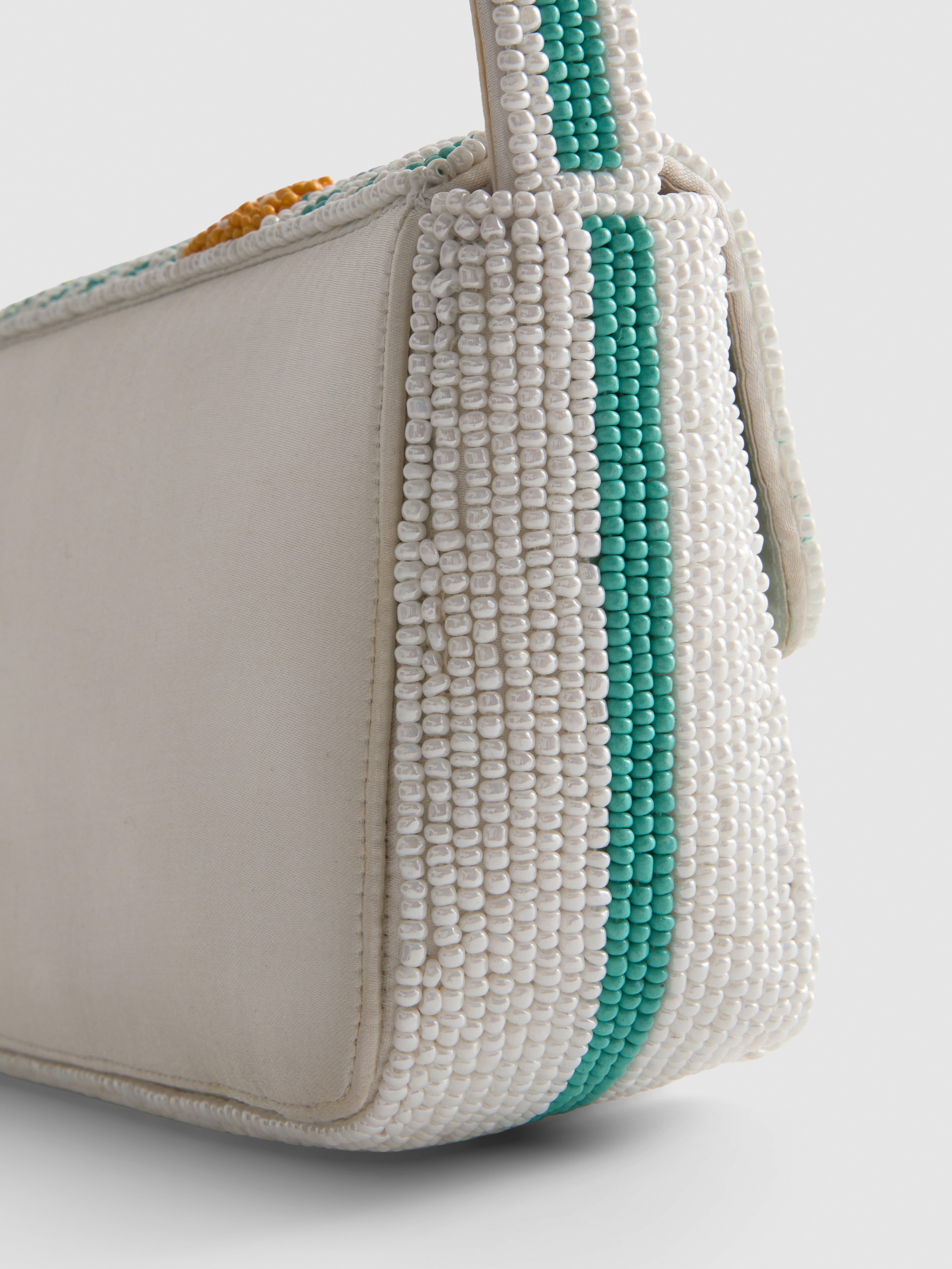 Women's Blue Beaded Vegetable Shoulder Bag | Primark