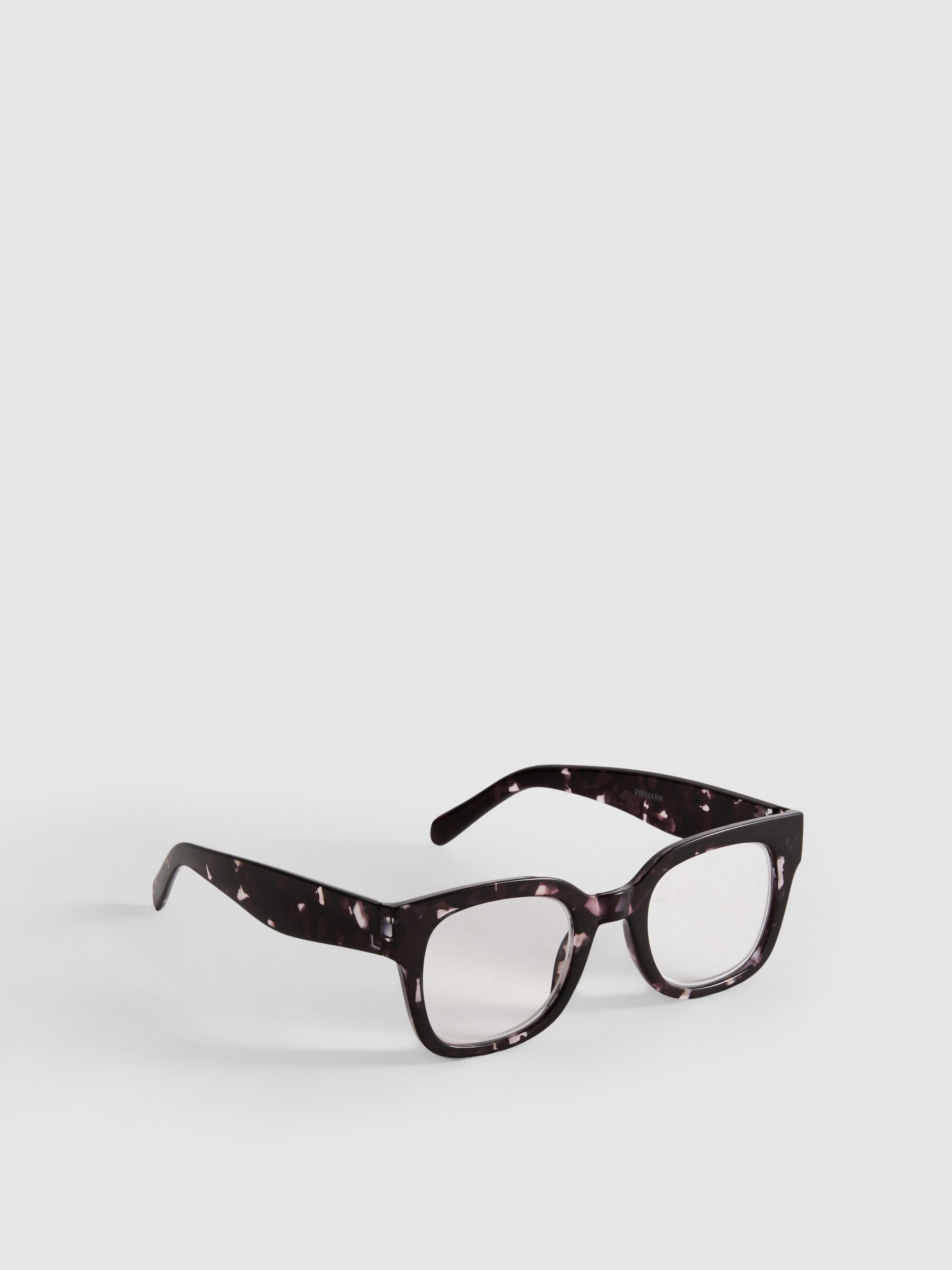 Marbled Rectangular Frame Glasses