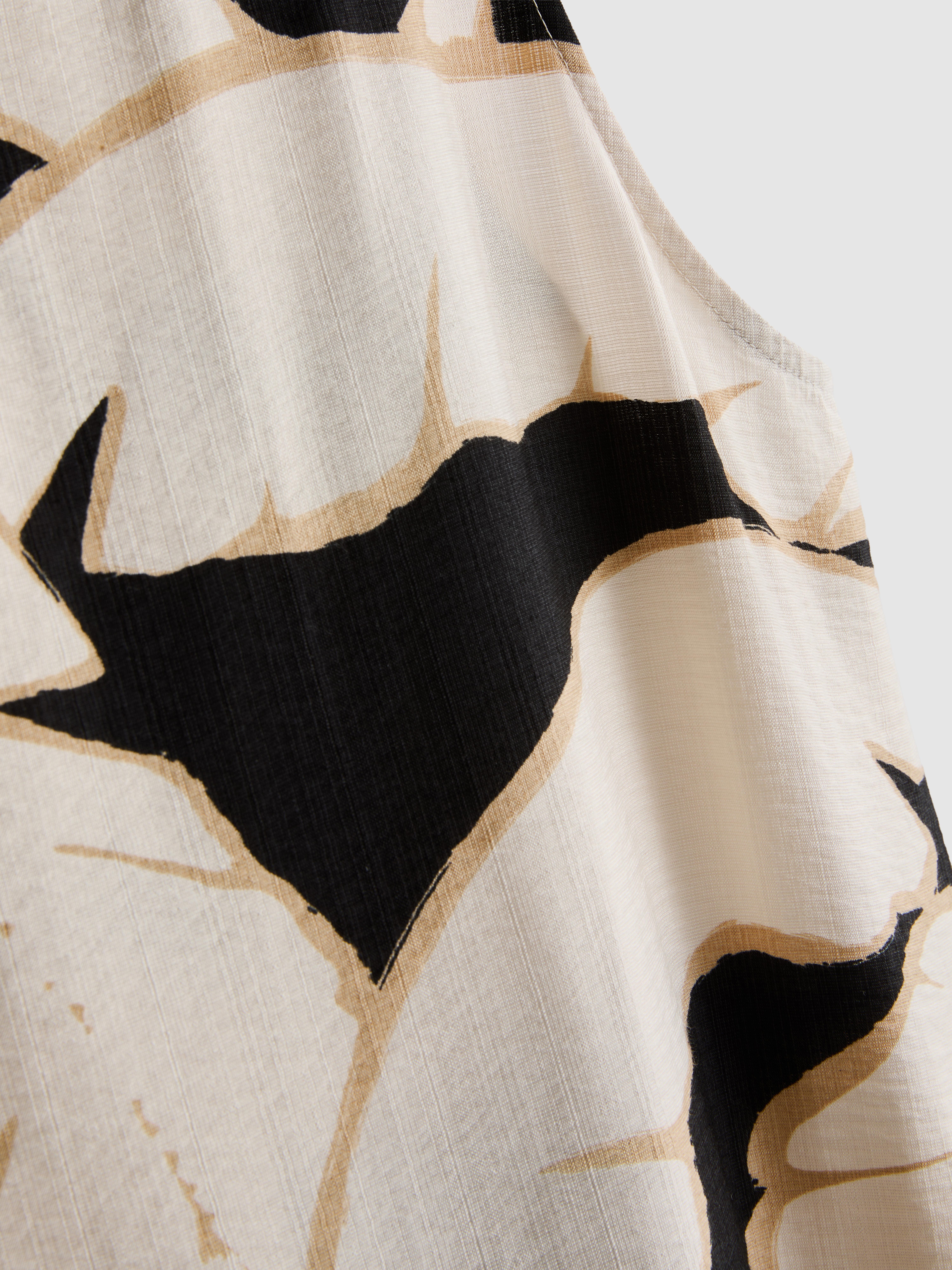 Printed Column Maxi Dress