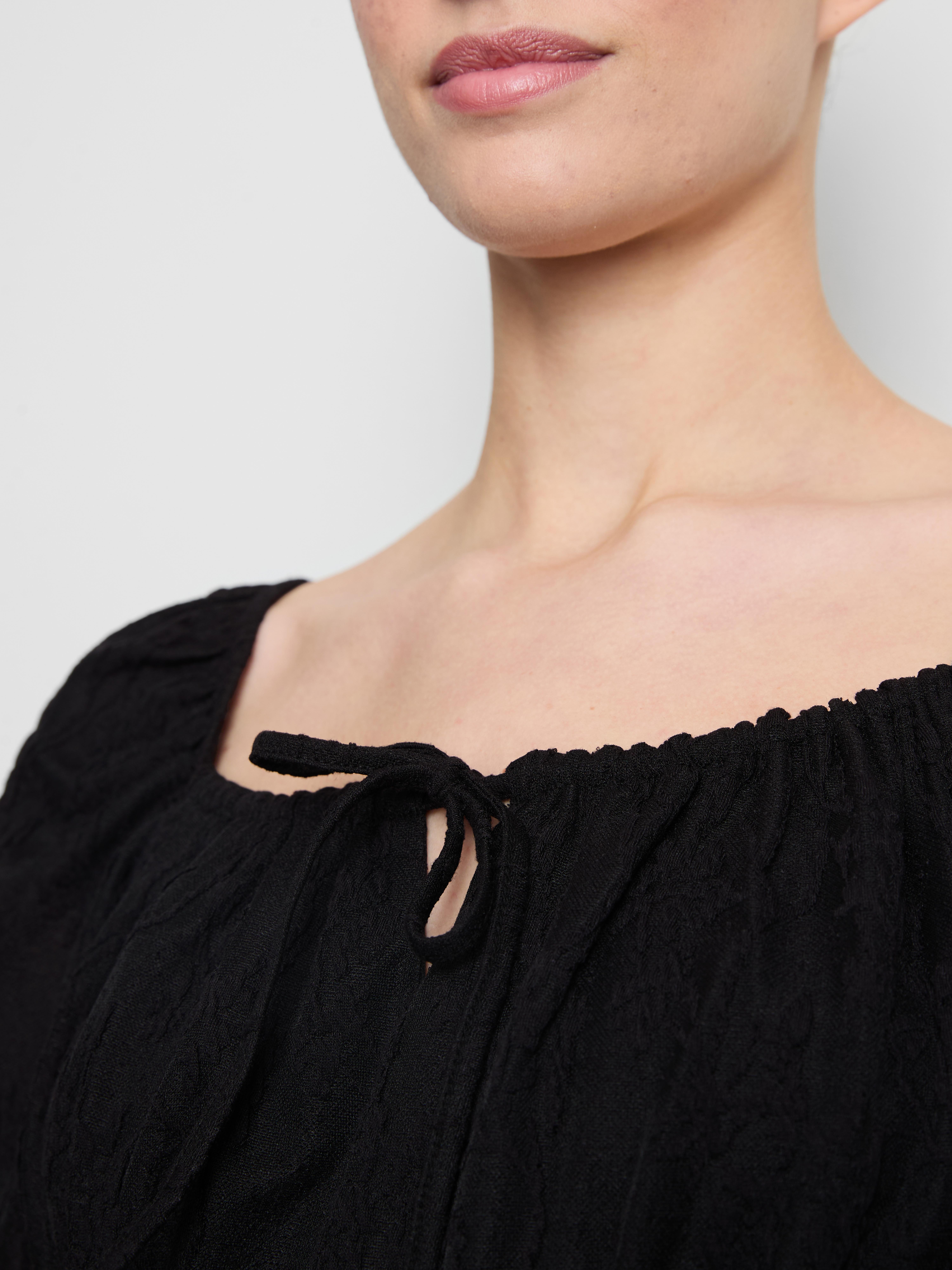 Mini-robe froissée Milkmaid