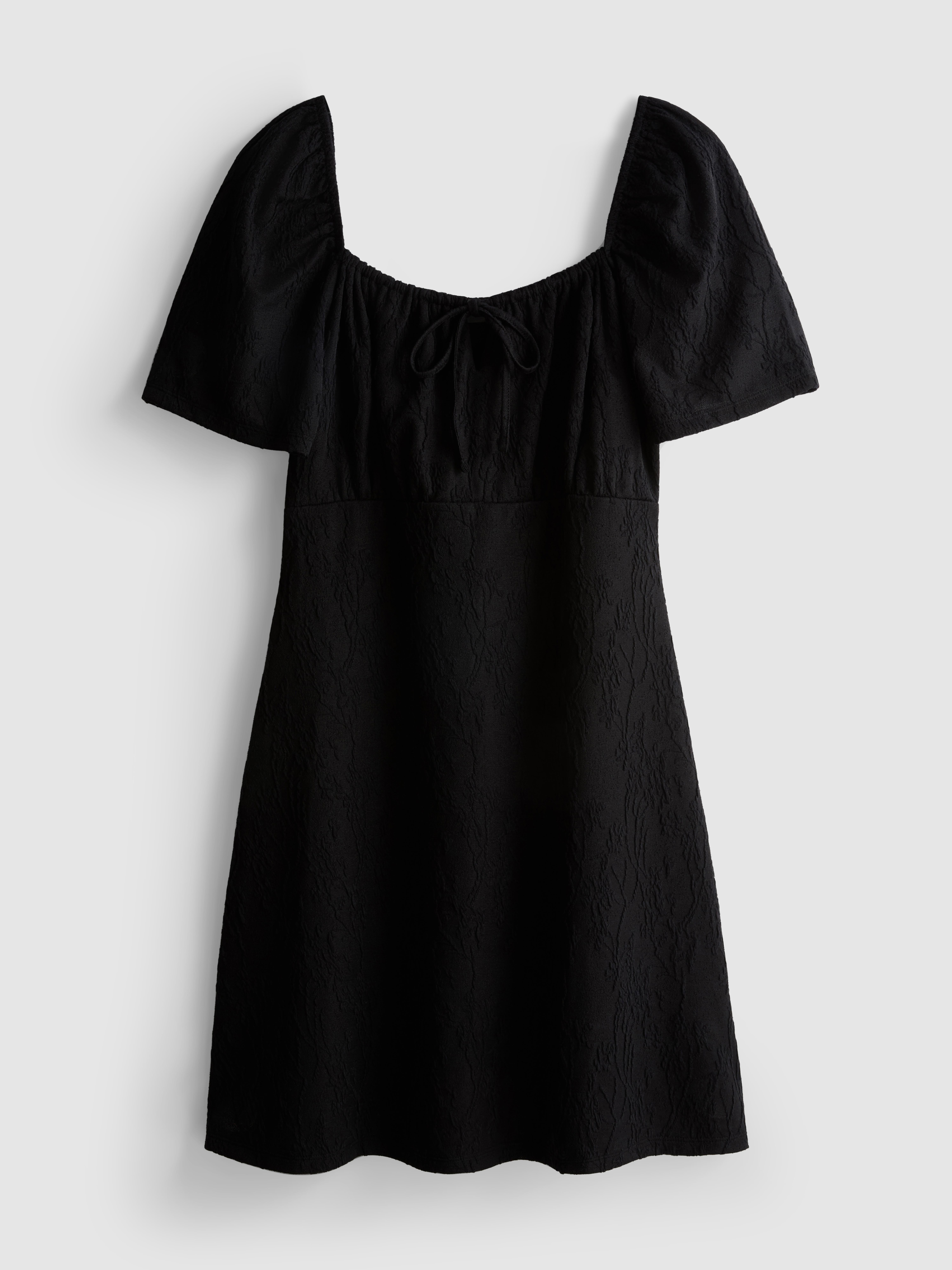 Mini-robe froissée Milkmaid