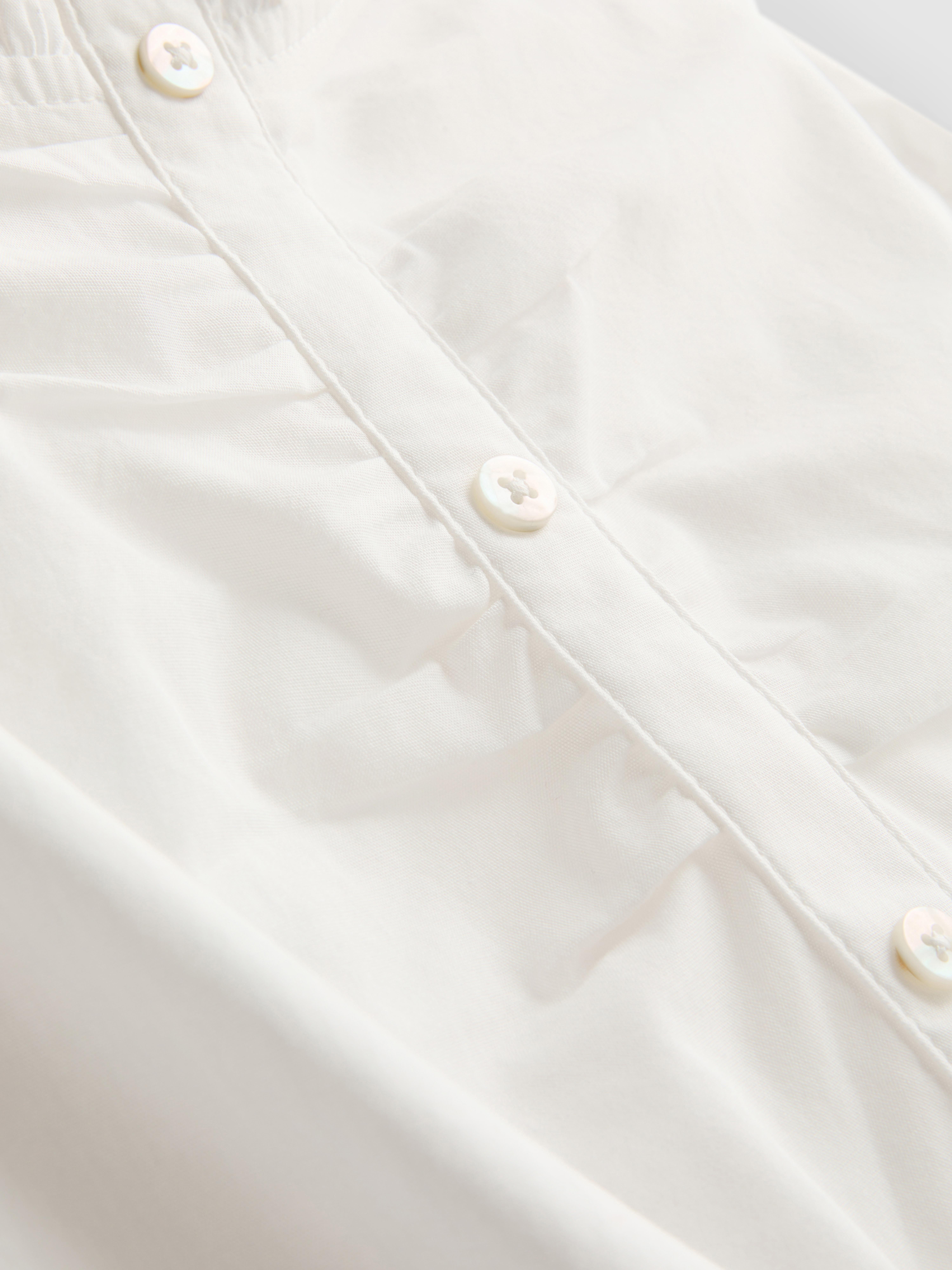 7-15yrs | Shirred Square Neck Blouse