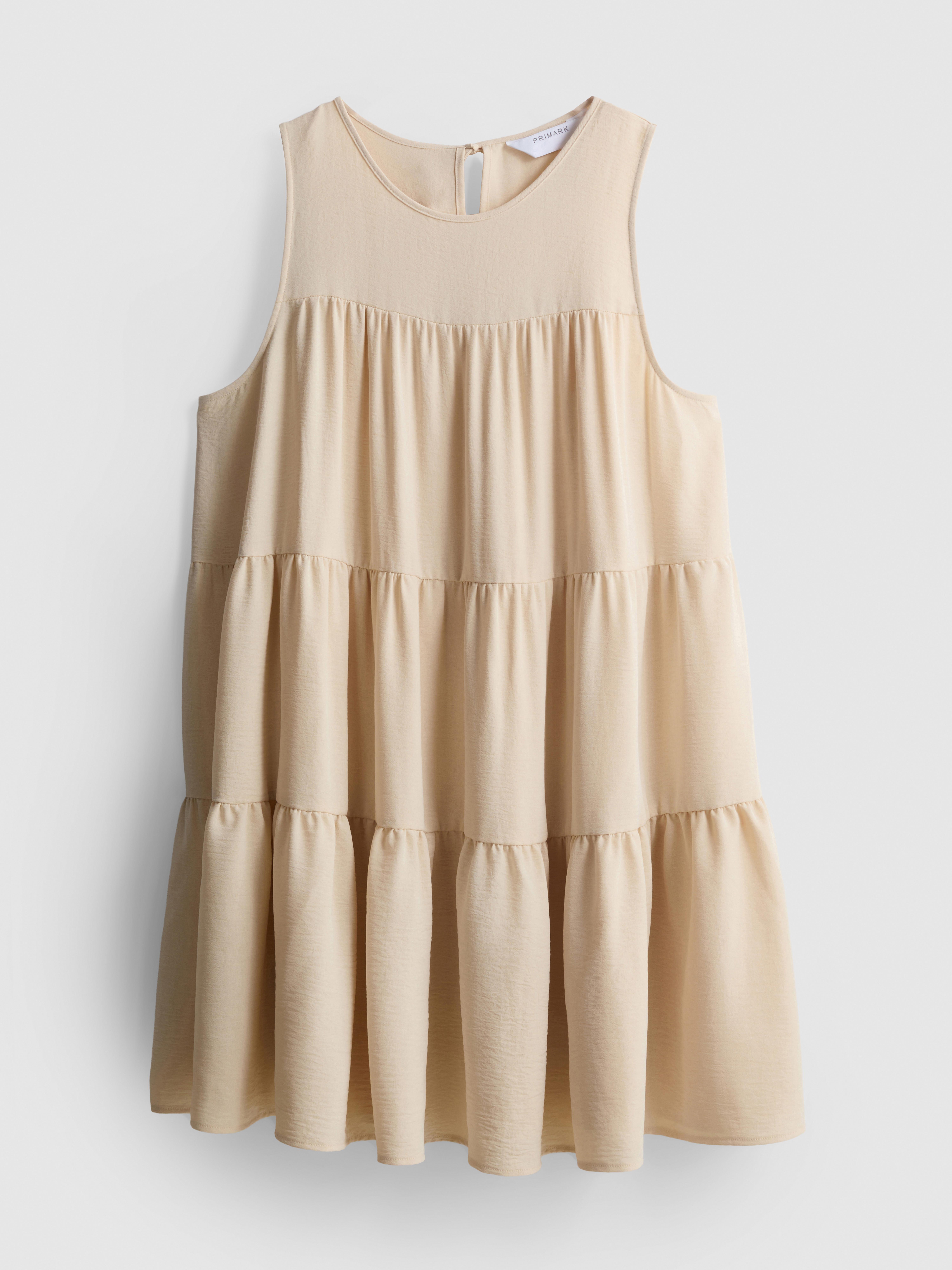 Relaxed Tiered Smock Dress