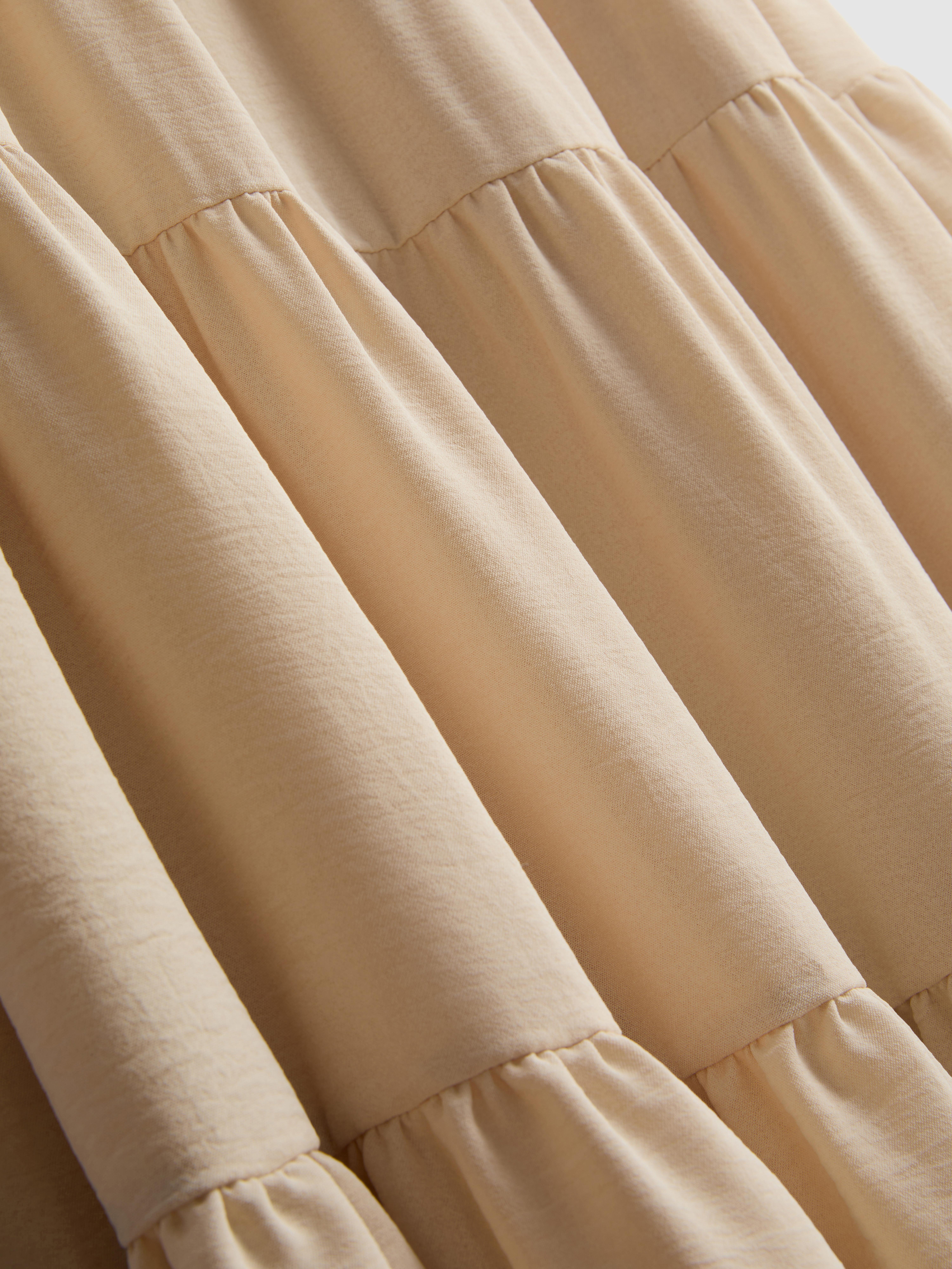 Relaxed Tiered Smock Dress