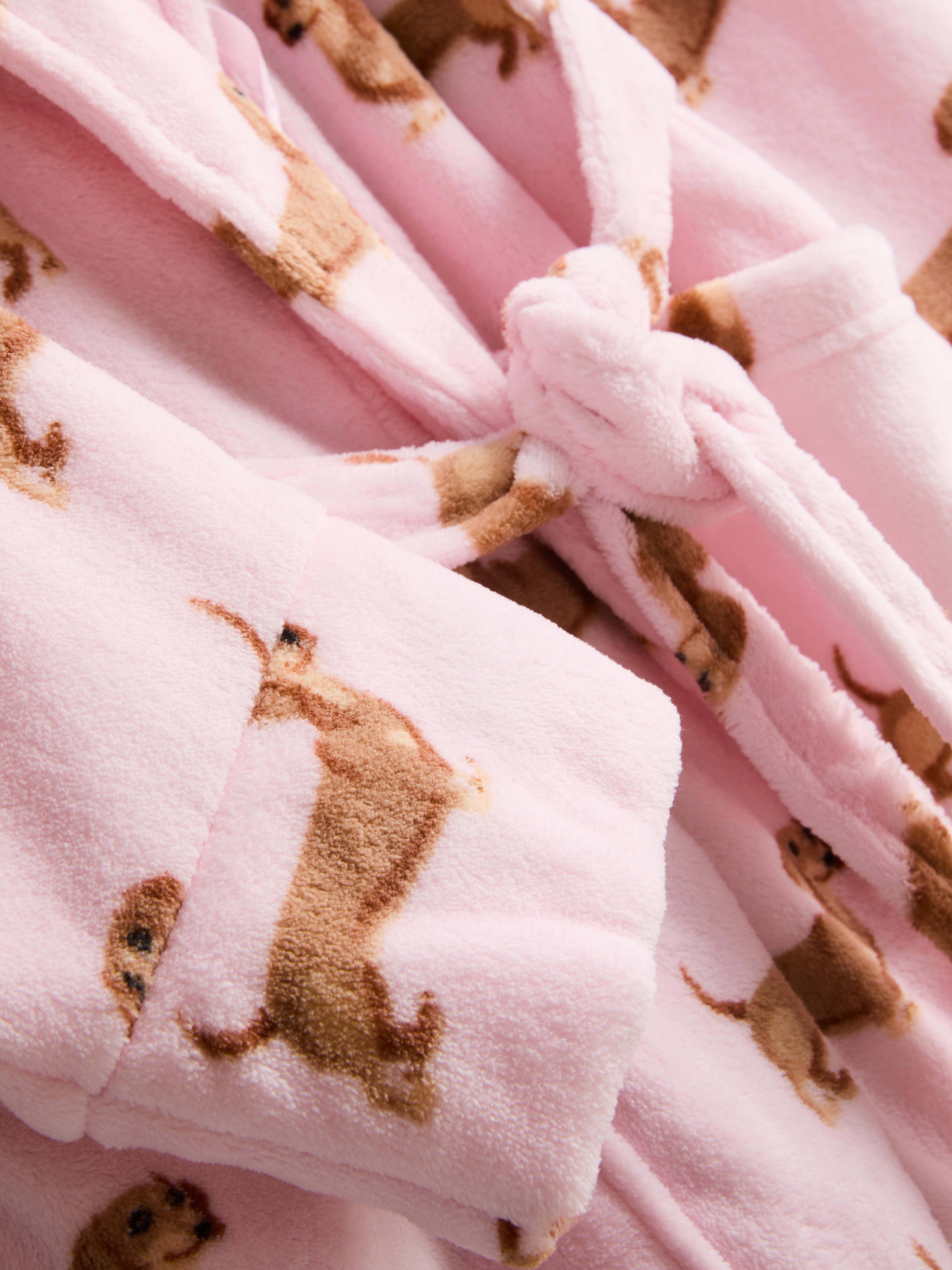 Love To Lounge Printed Midi Dressing Gown