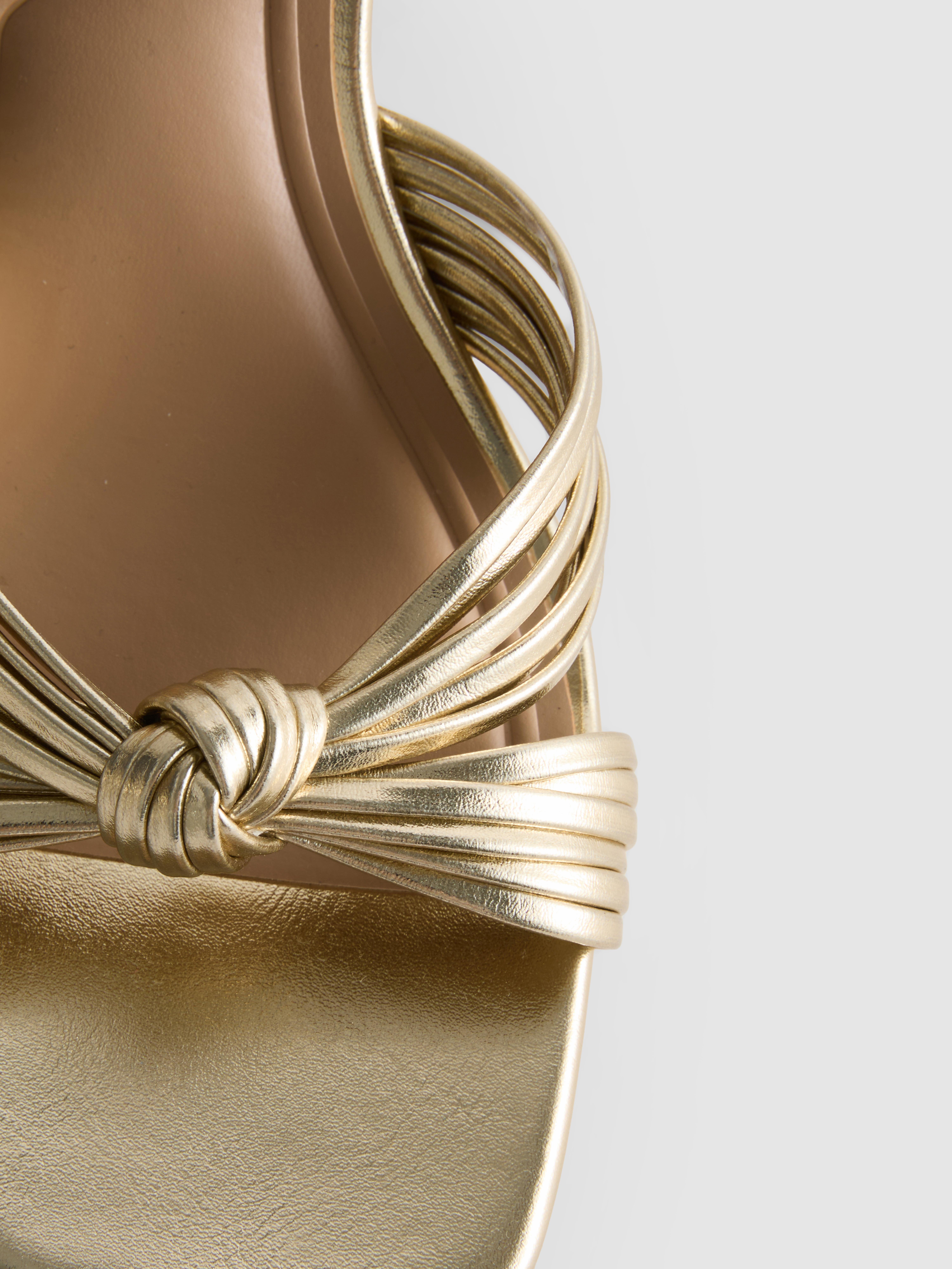 Twist Detail Heeled Sandals