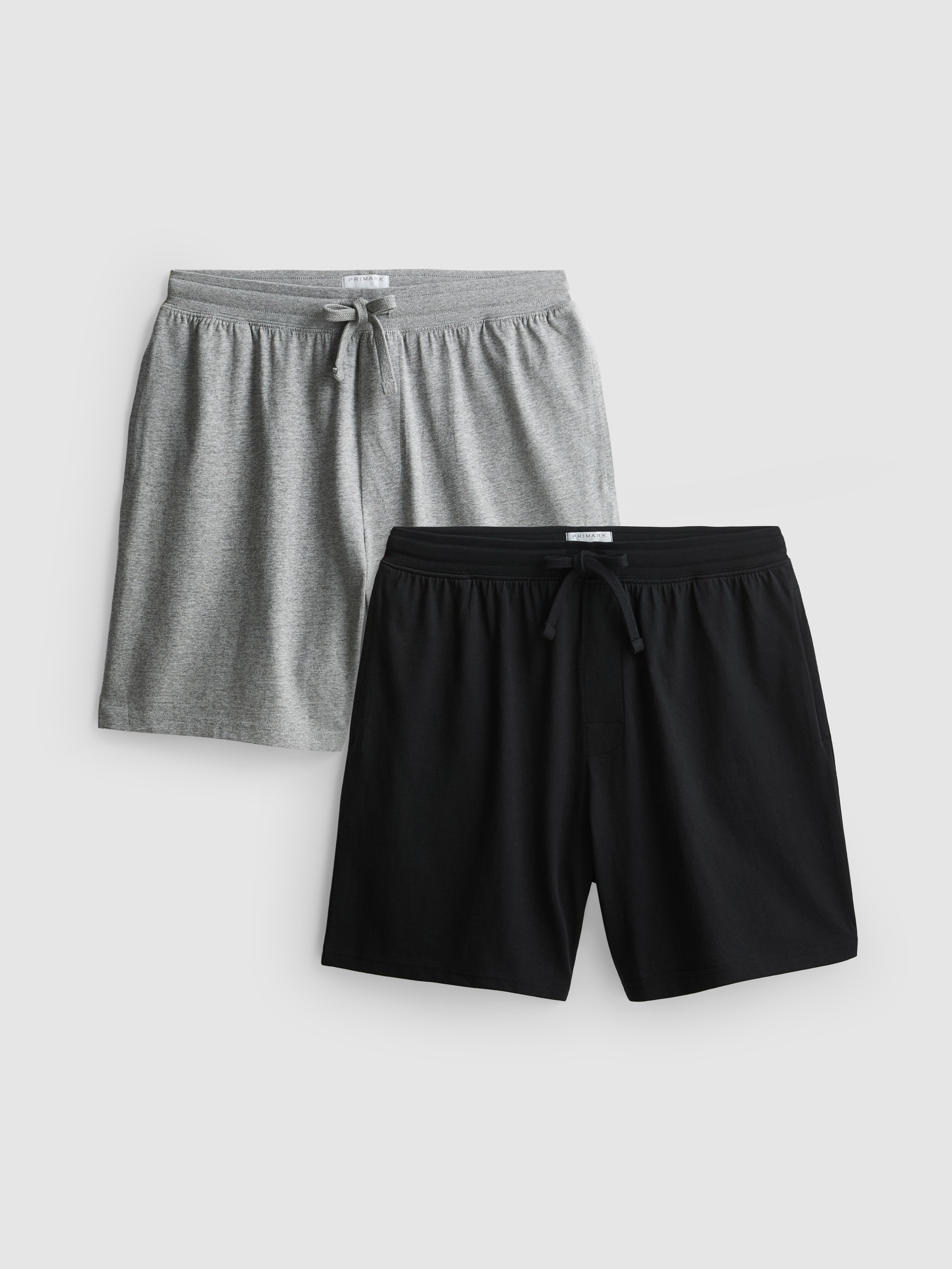 Shorts van jersey, set van 2