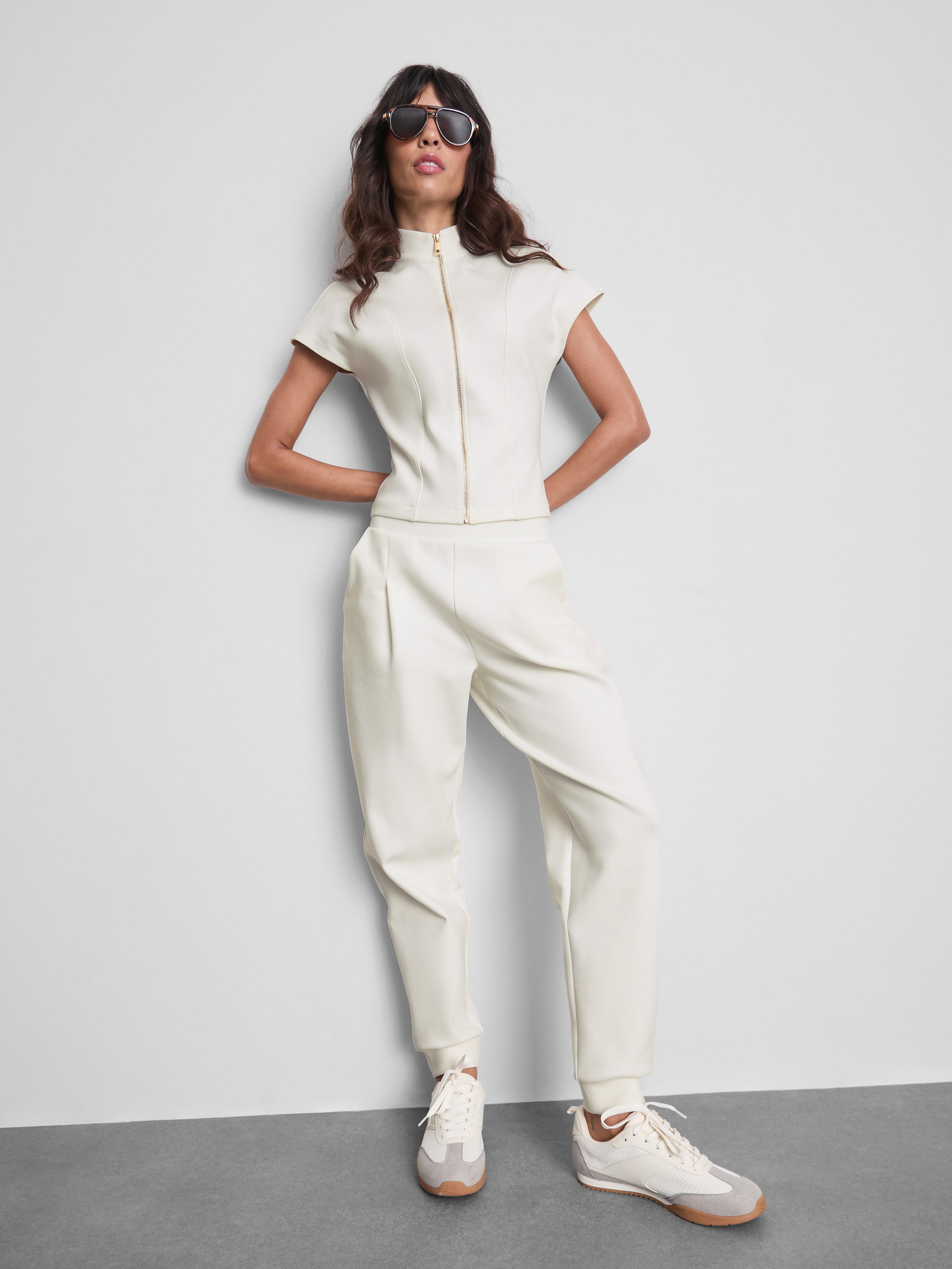 Maglia con zip e collo alto By Coleen