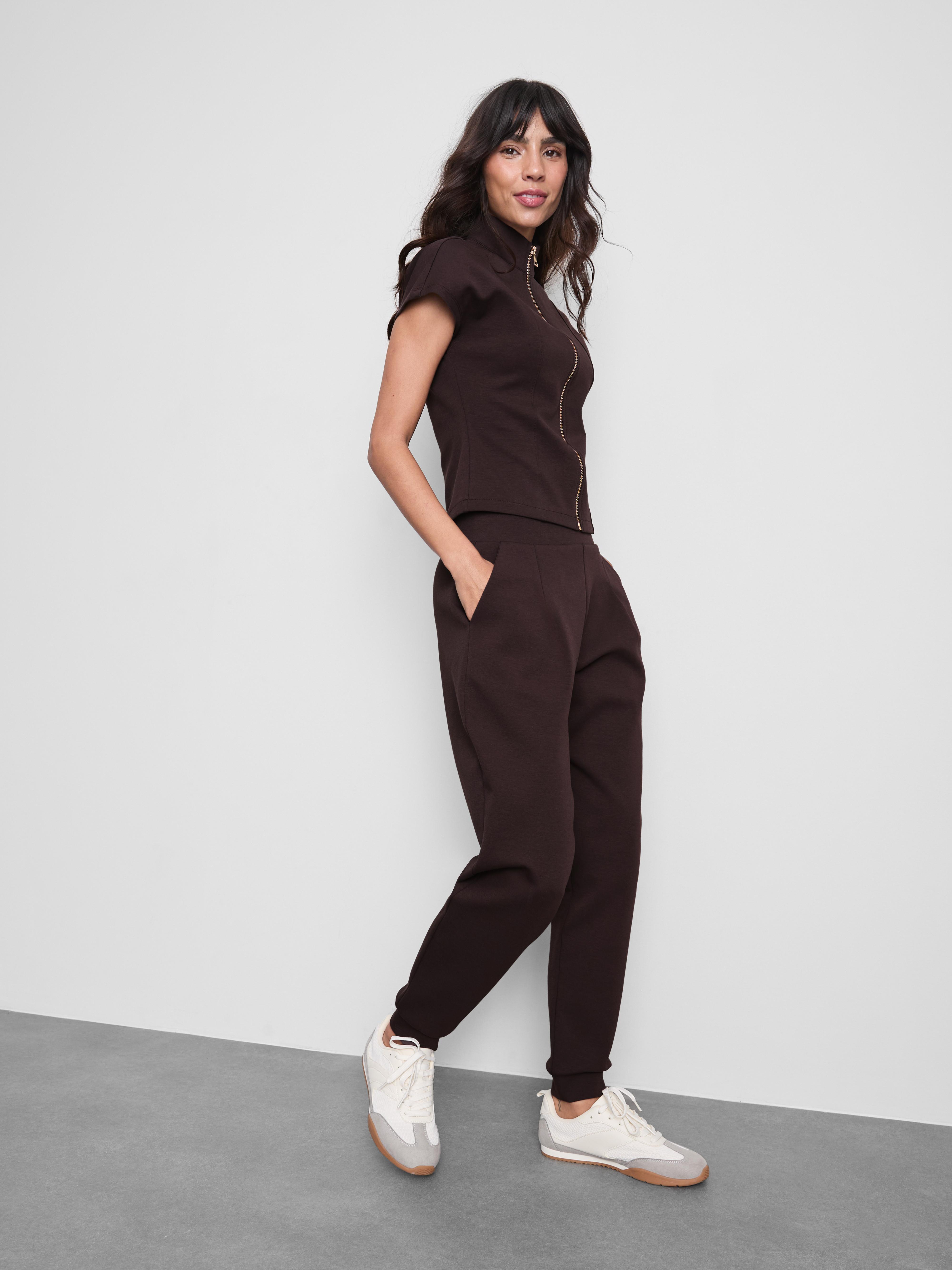 Maglia con zip e collo alto By Coleen