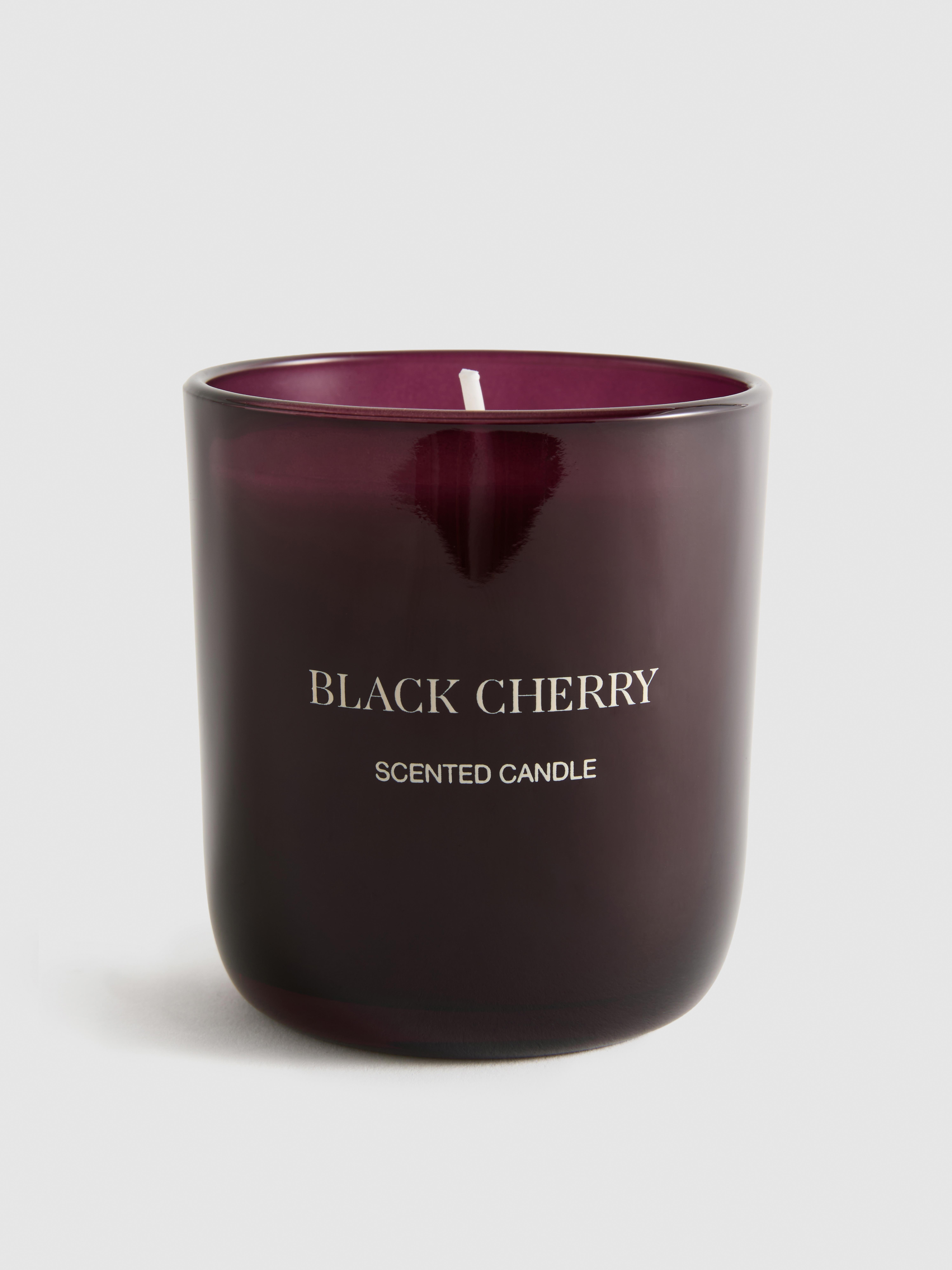 woodsmoke and tobacco candle primark Burgundy Black Cherry Scented Candle