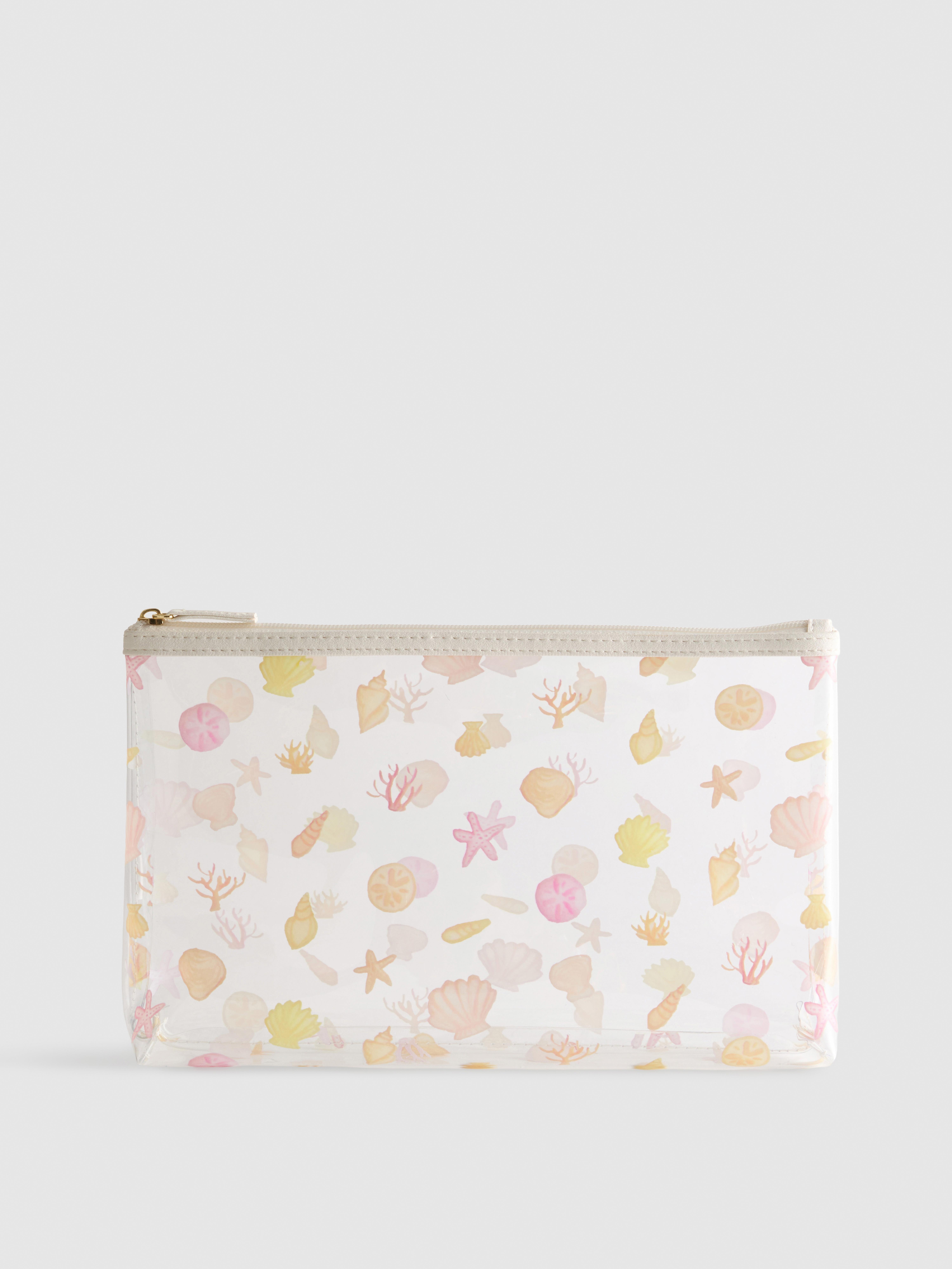 Shell Print Wash Bag