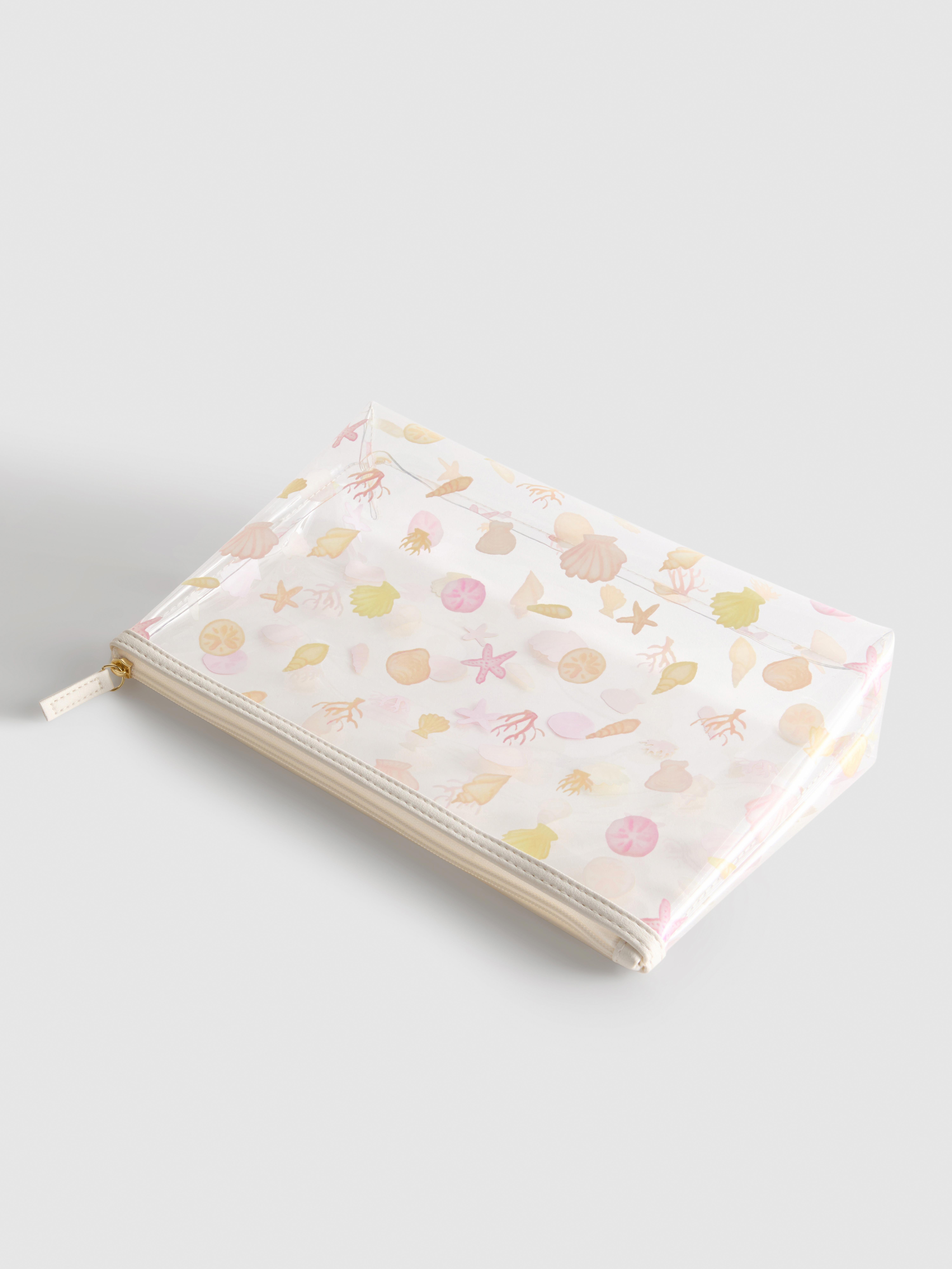 Shell Print Wash Bag