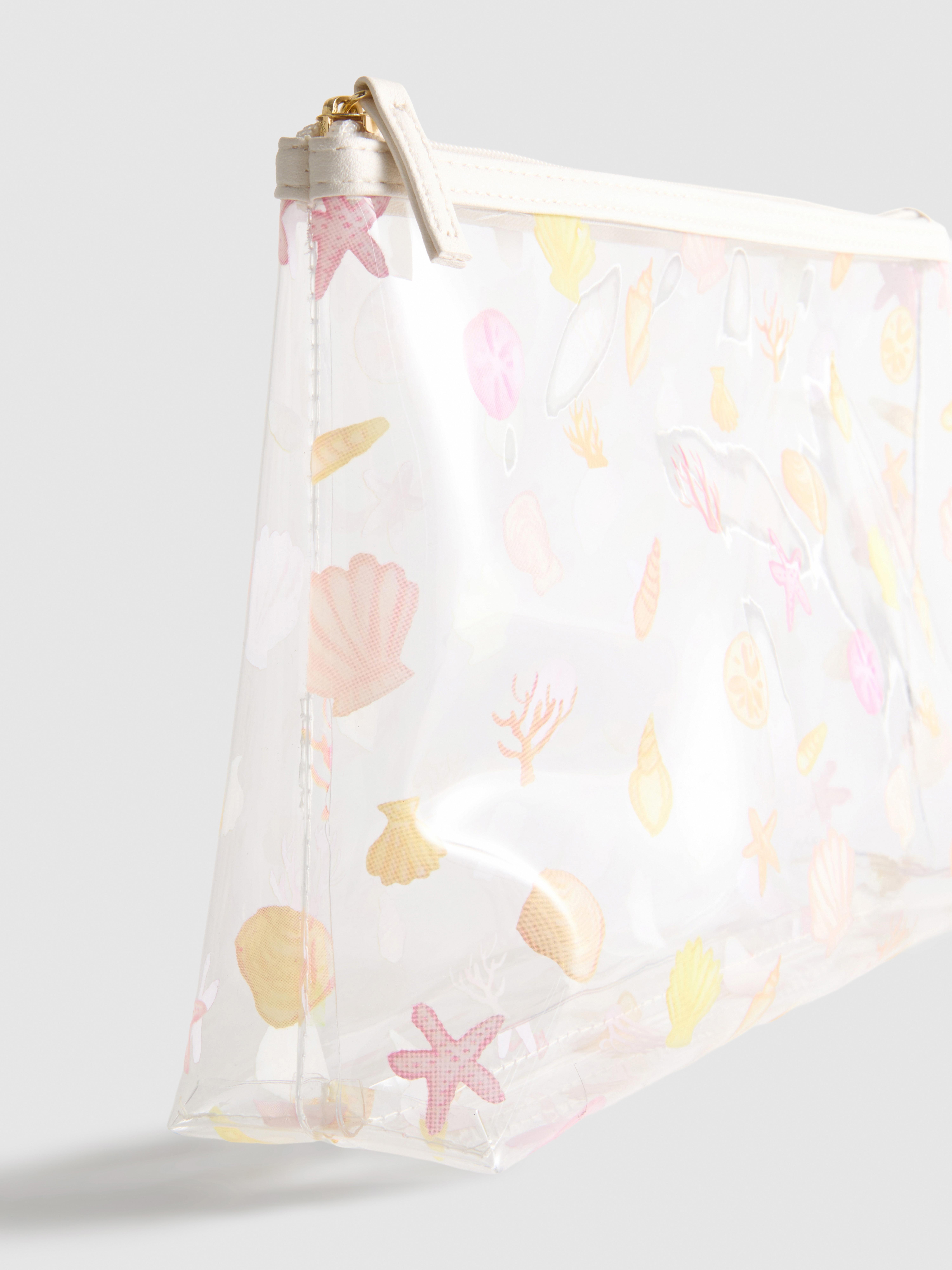 Shell Print Wash Bag