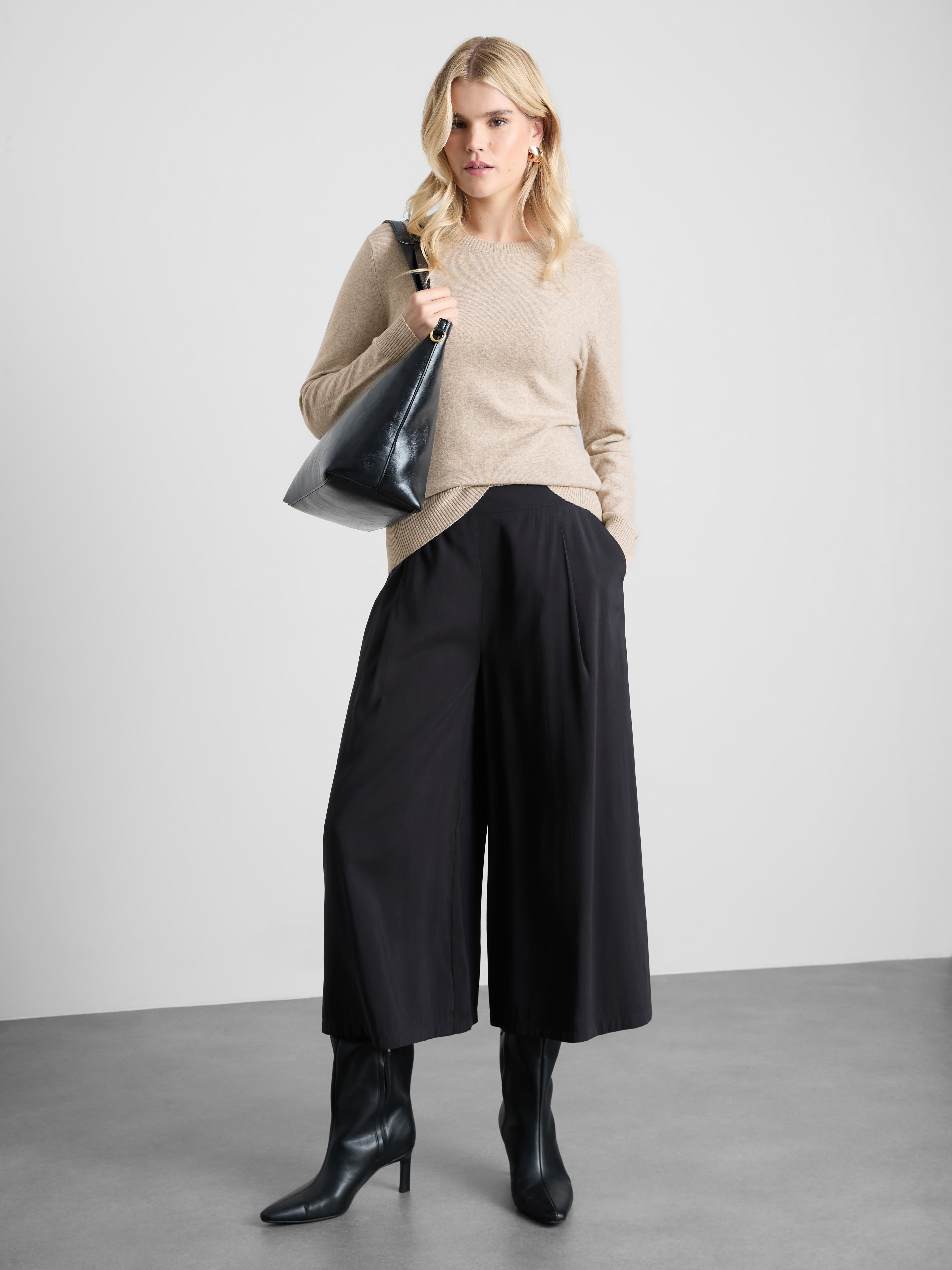 Soft Knitted Crew Neck Jumper