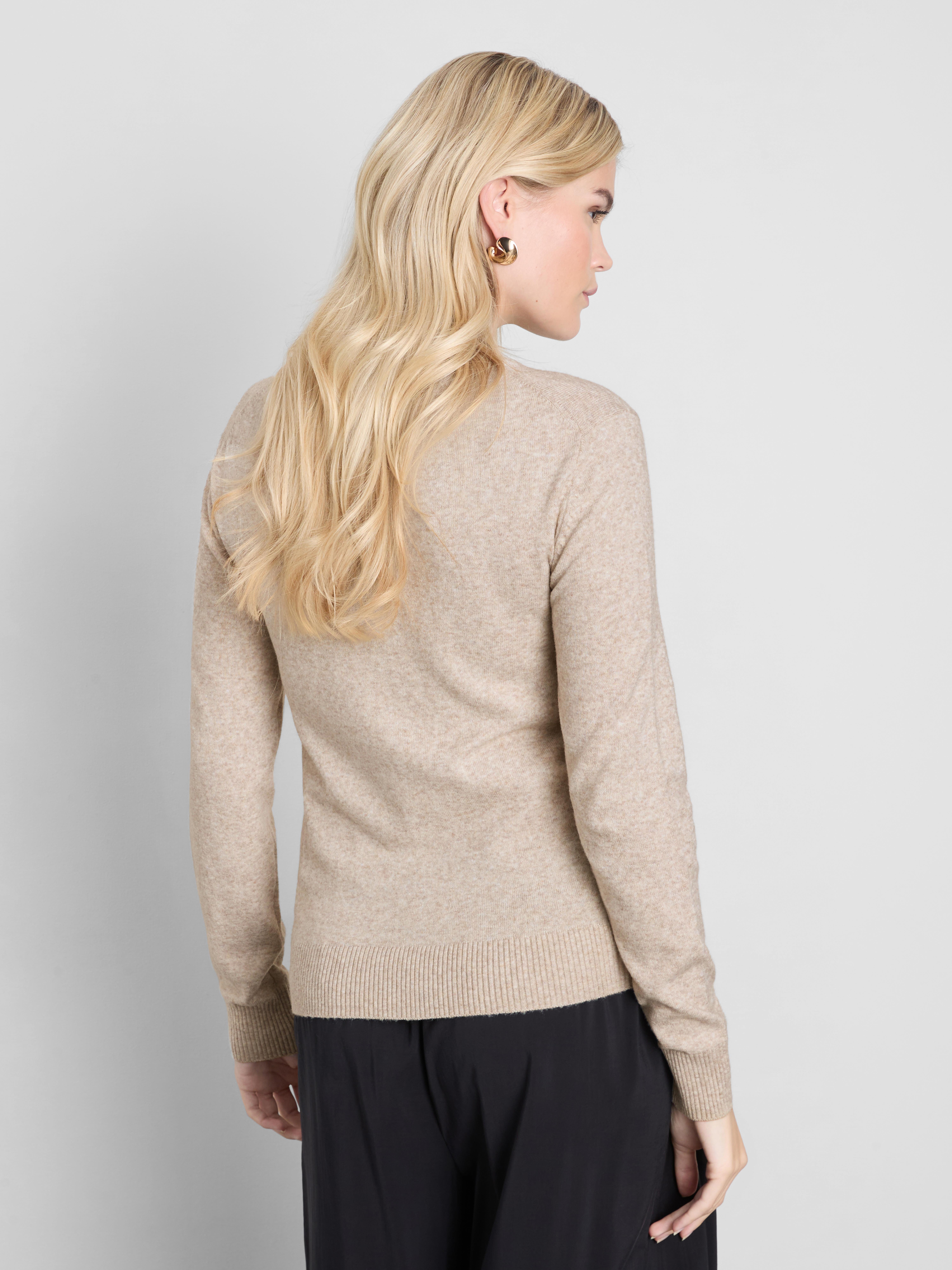 Soft Knitted Crew Neck Sweater