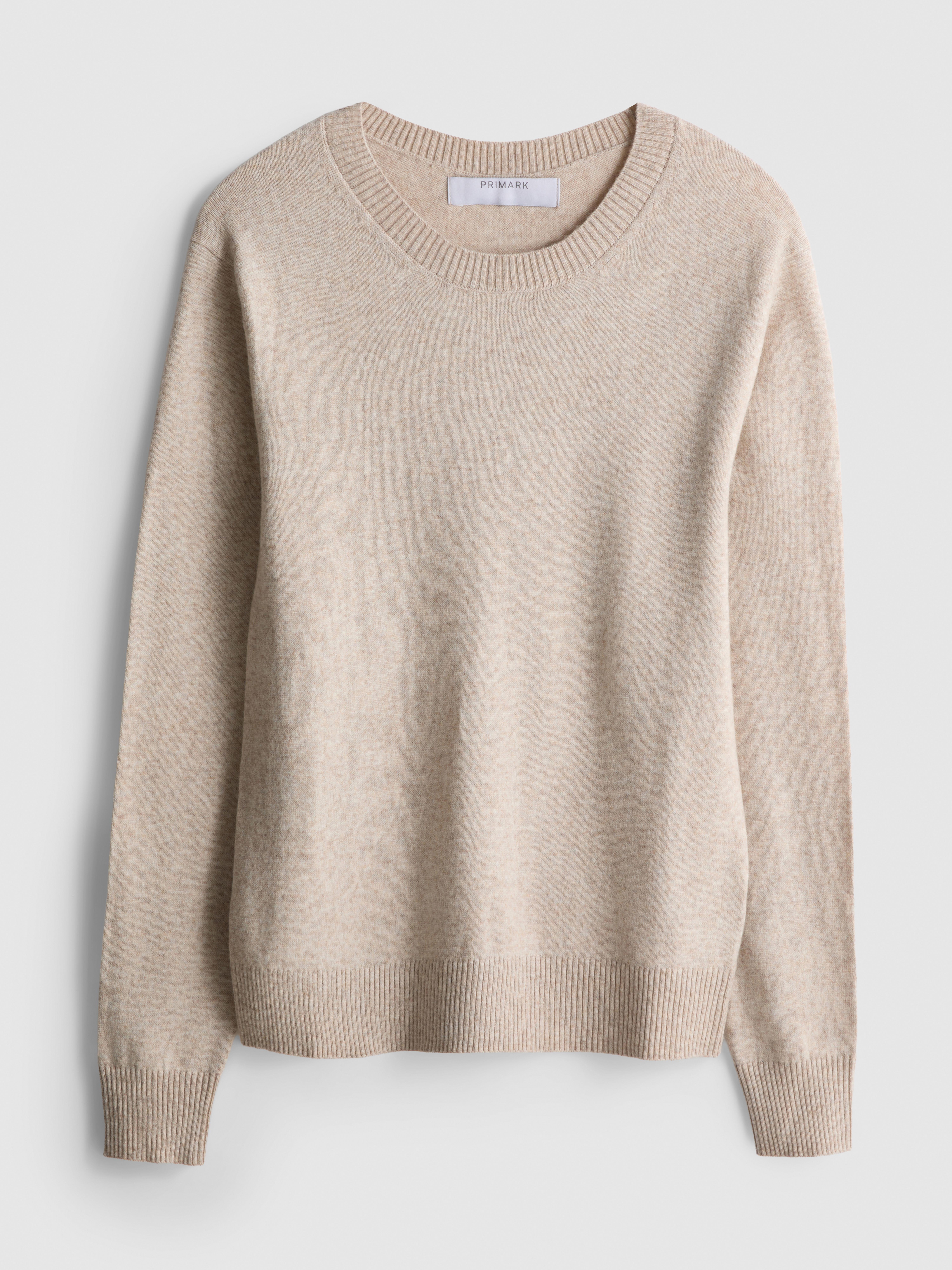 Soft Knitted Crew Neck Sweater