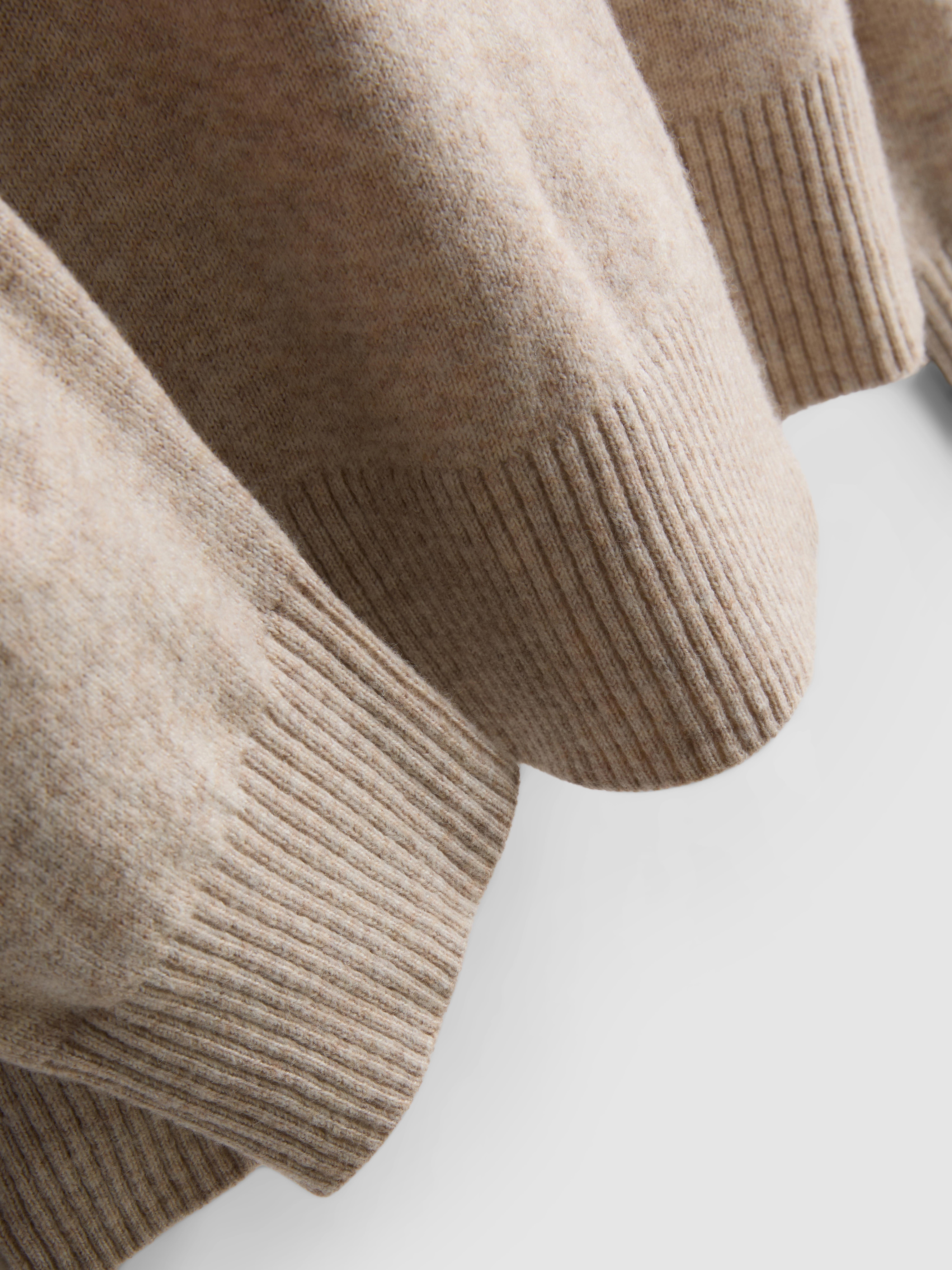 Soft Knitted Crew Neck Sweater