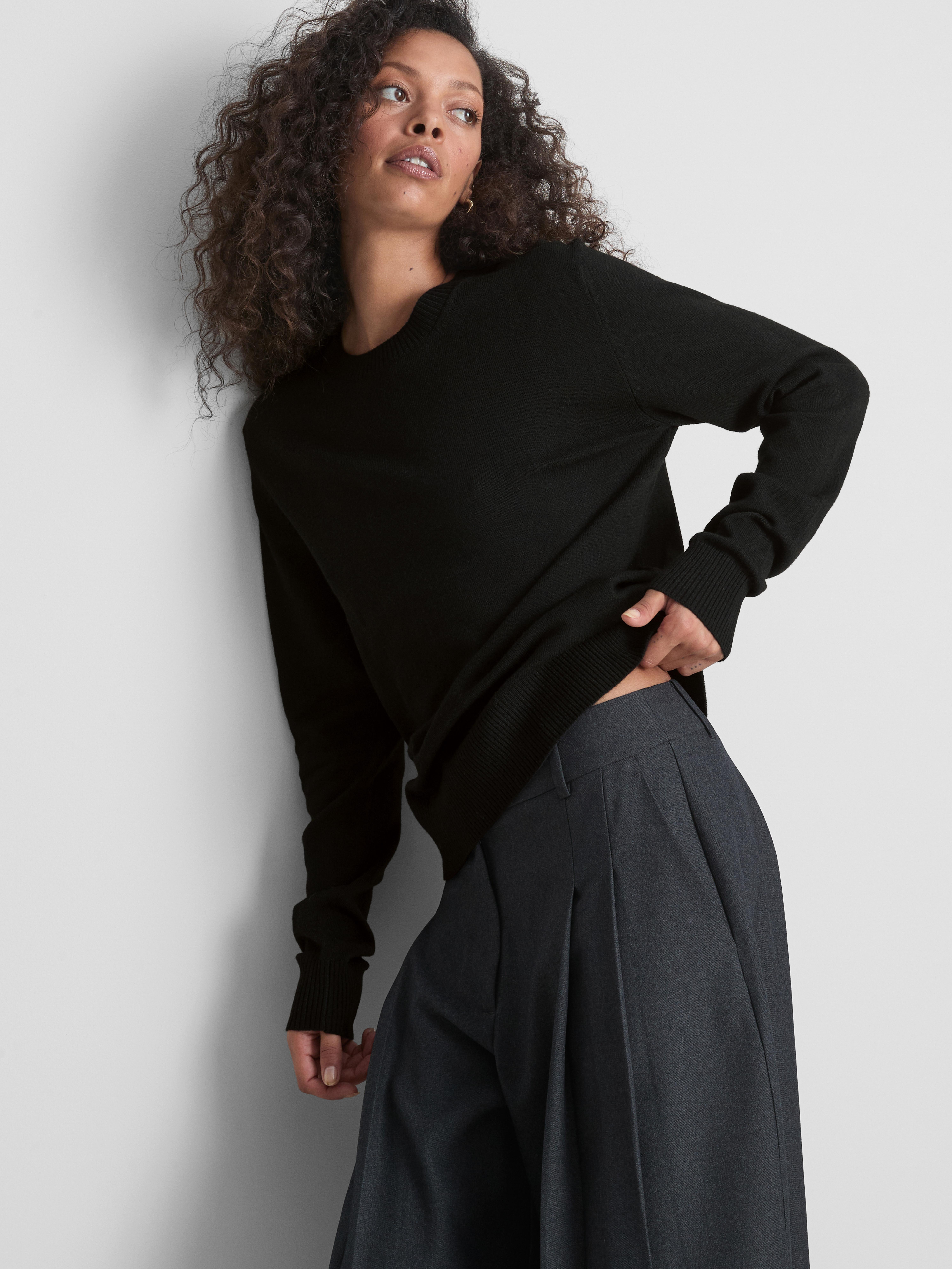Soft Knitted Crew Neck Jumper