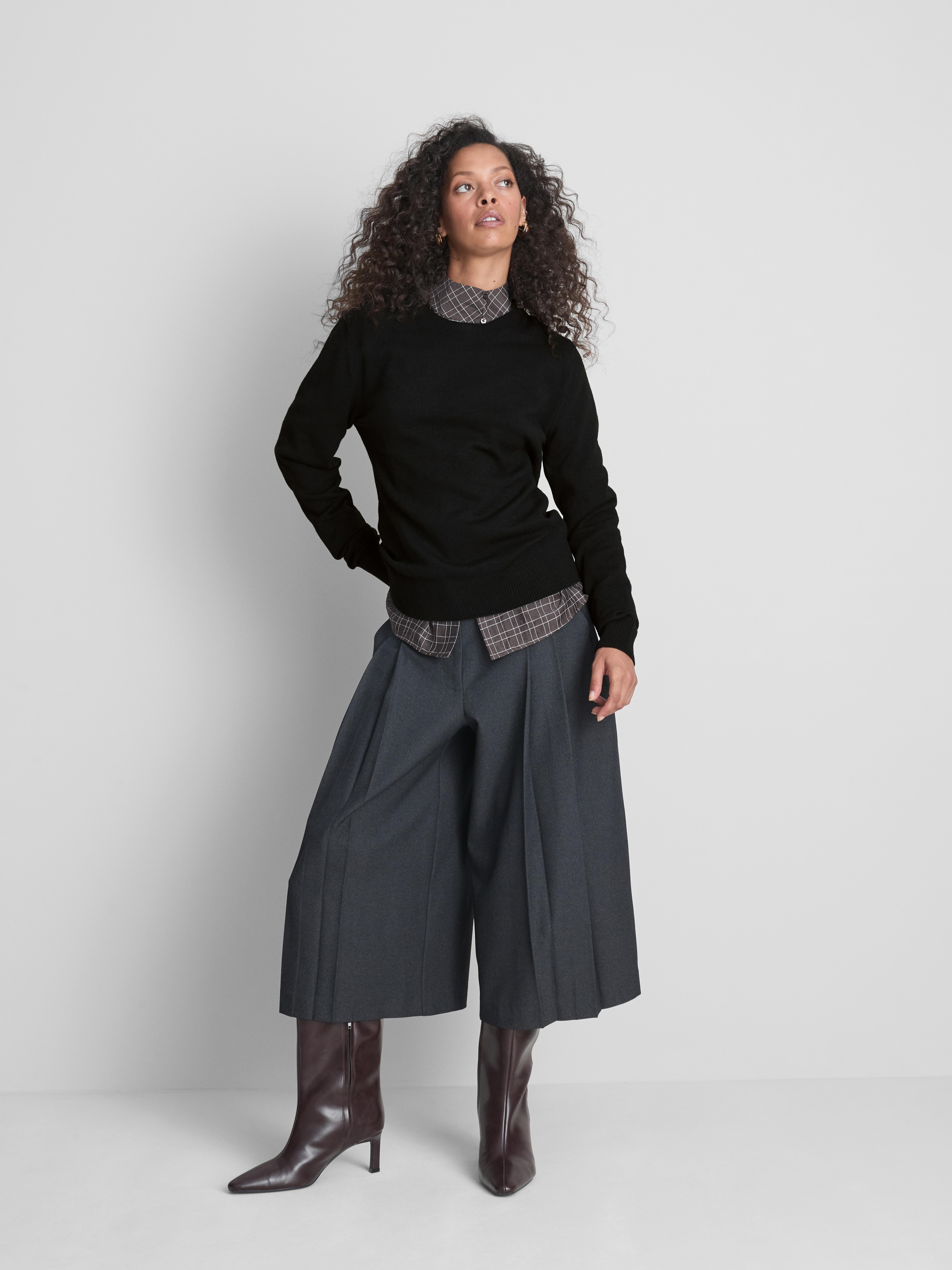 Soft Knitted Crew Neck Jumper