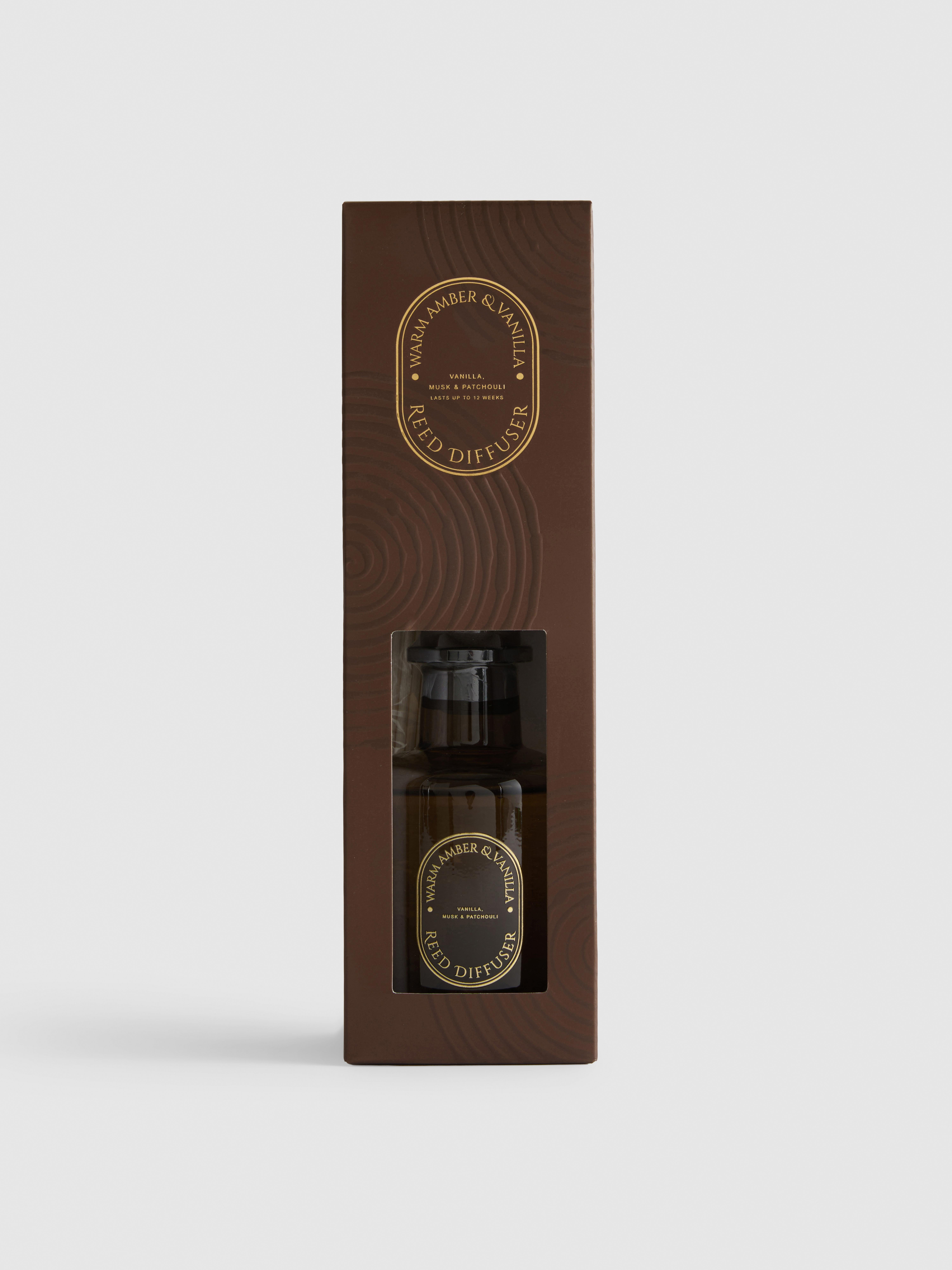 Difusor bambu quente âmbar/baunilha