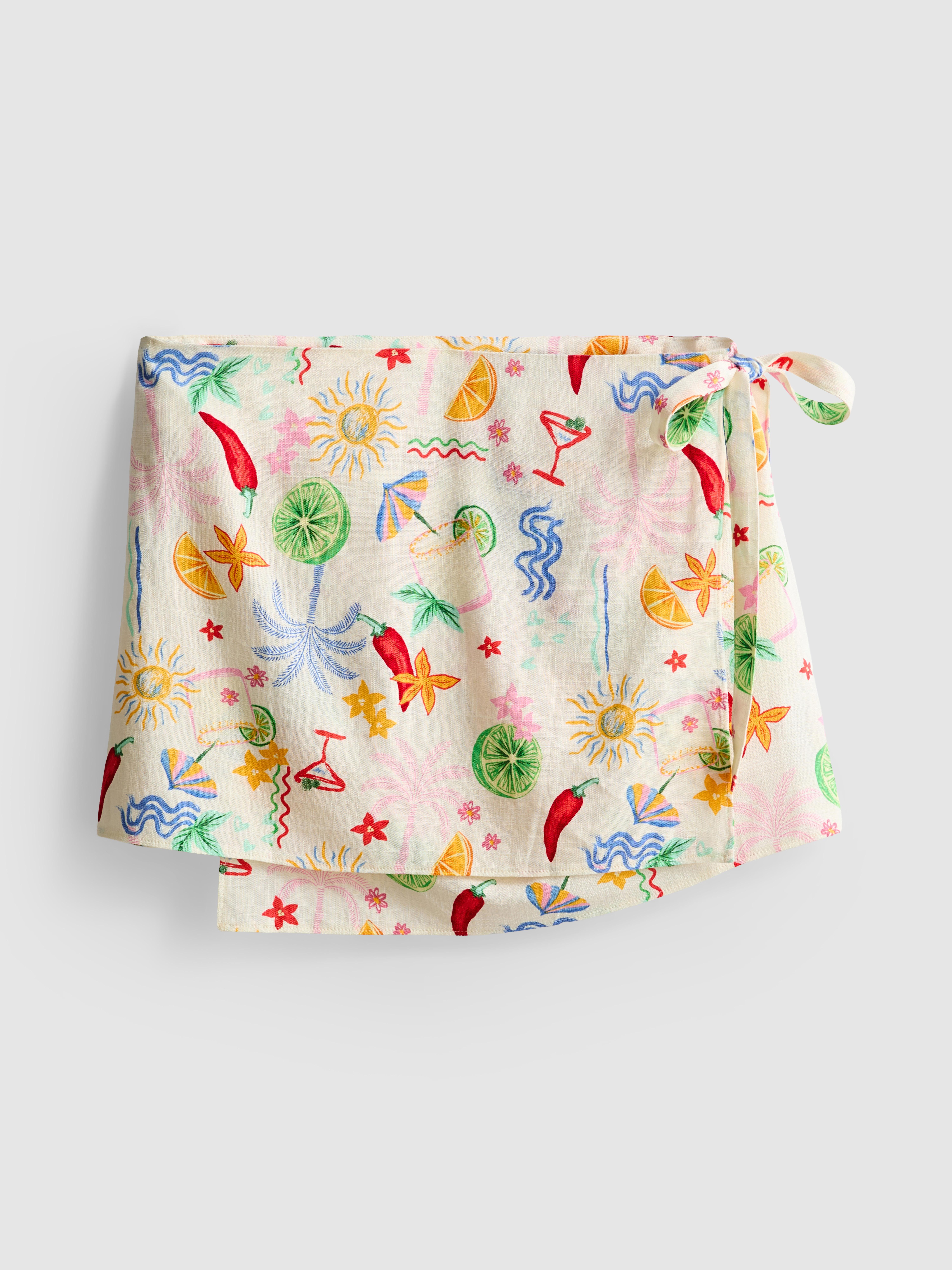The Primark Scene | Margarita Wrap Mini Skirt