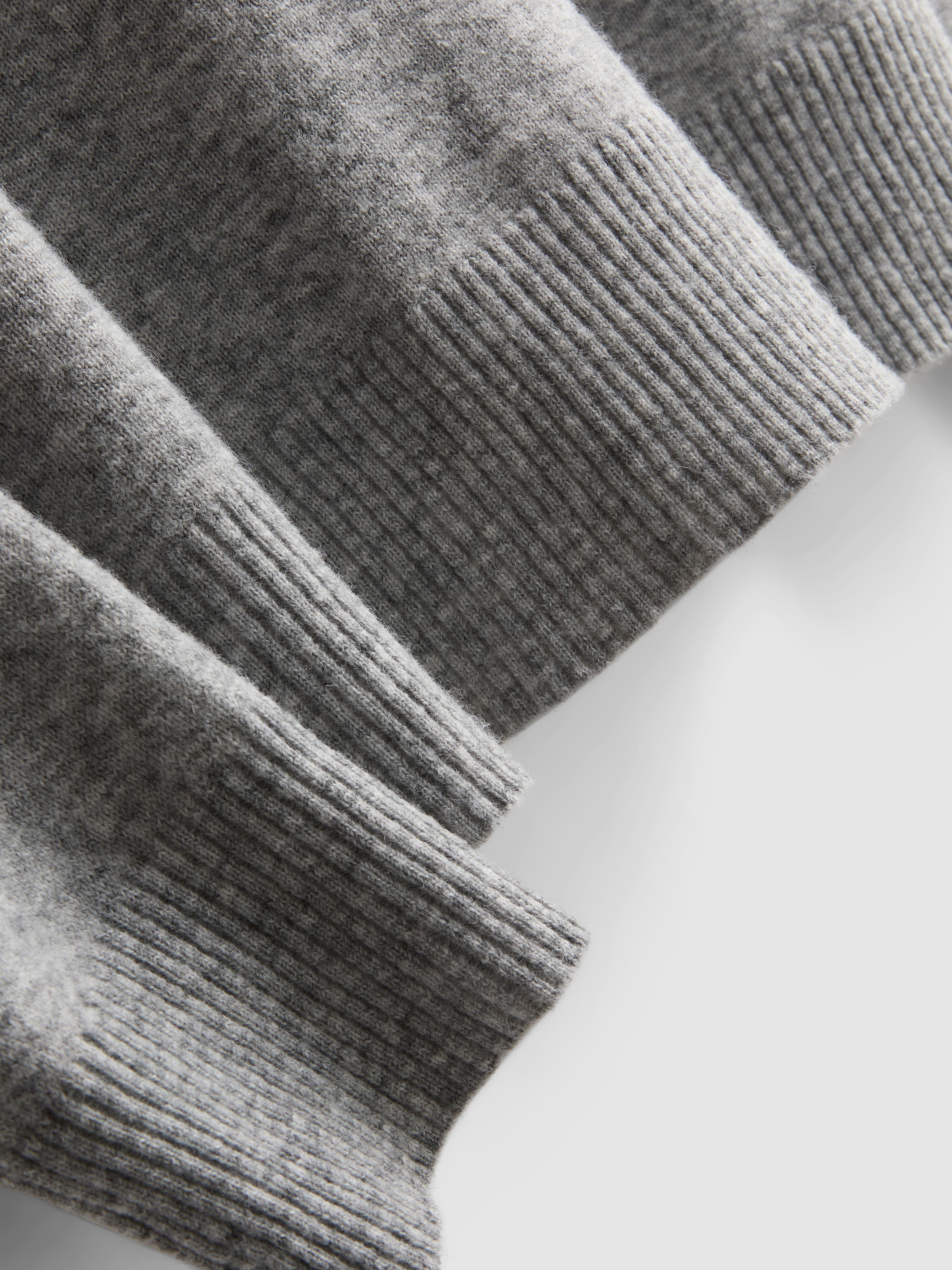 Knitted V-Neck Sweater